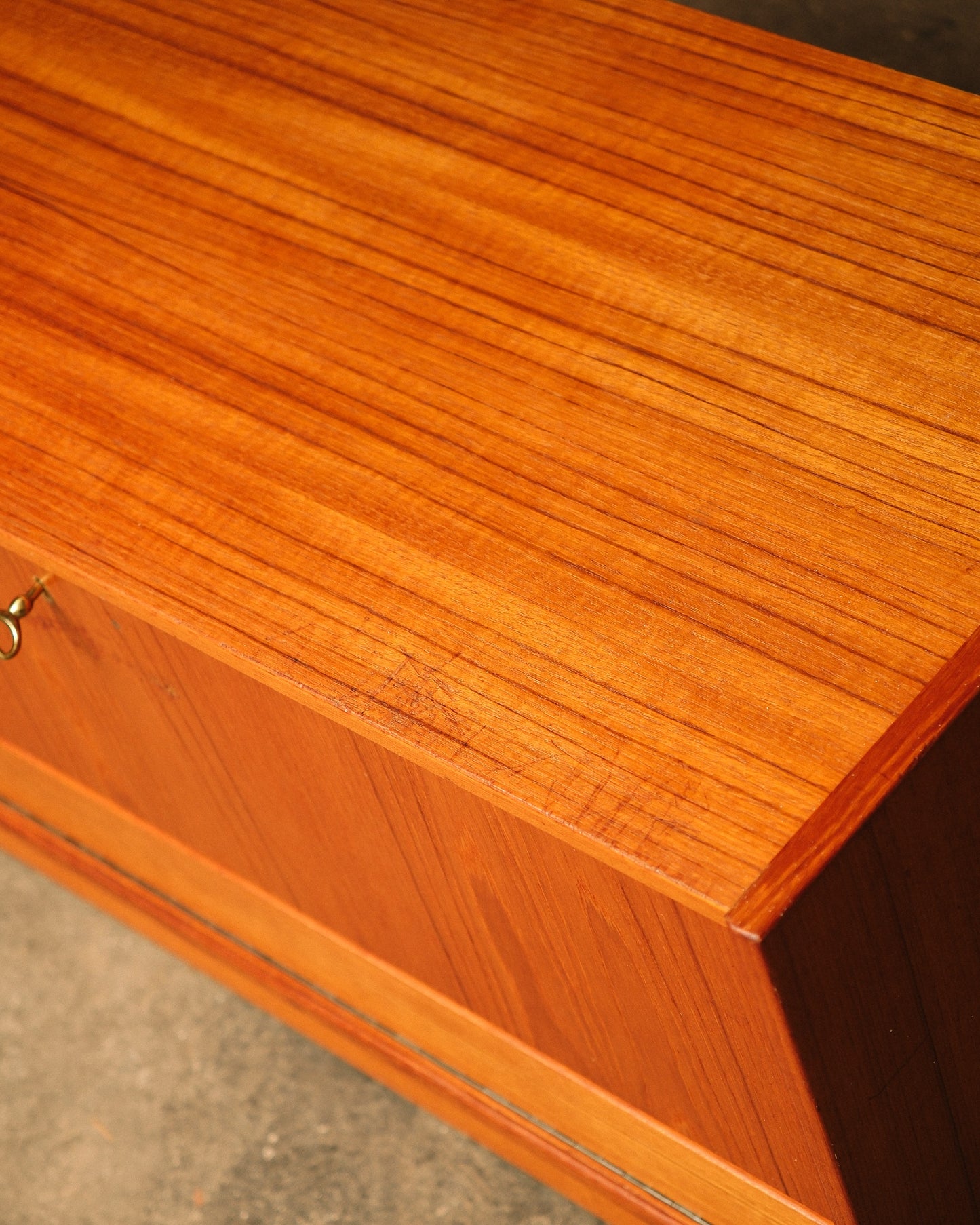MCM Danish Teak Record Player Cabinet