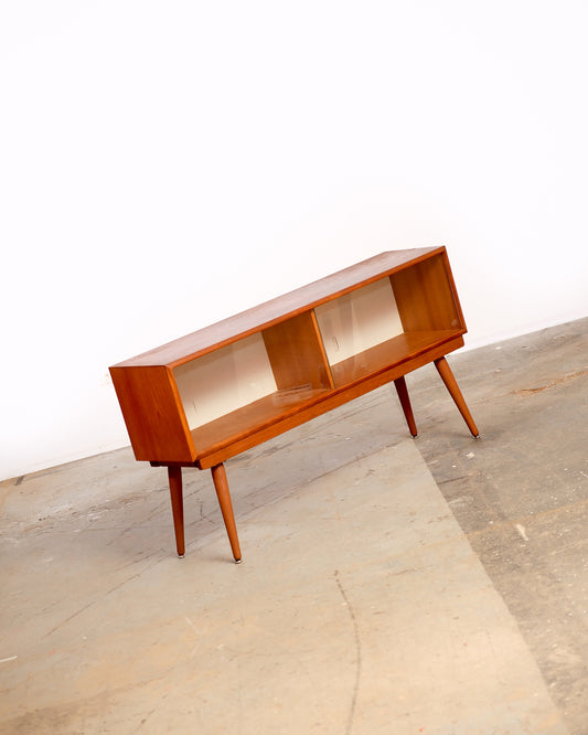 MCM Danish Teak Glass Cabinet