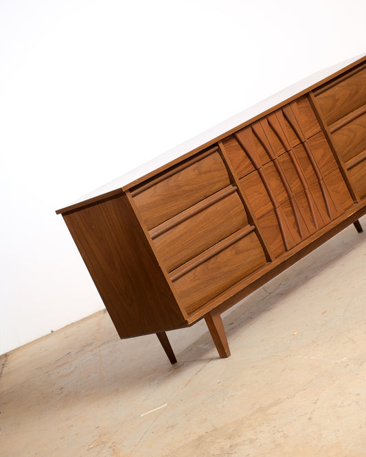 MCM Dark Walnut Dresser