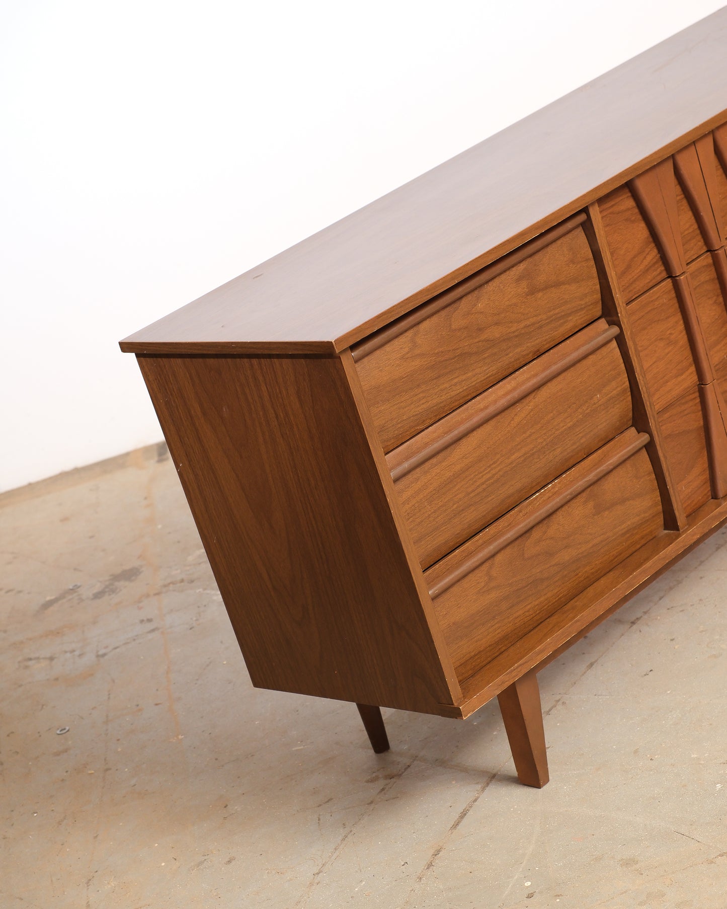 MCM Dark Walnut Dresser