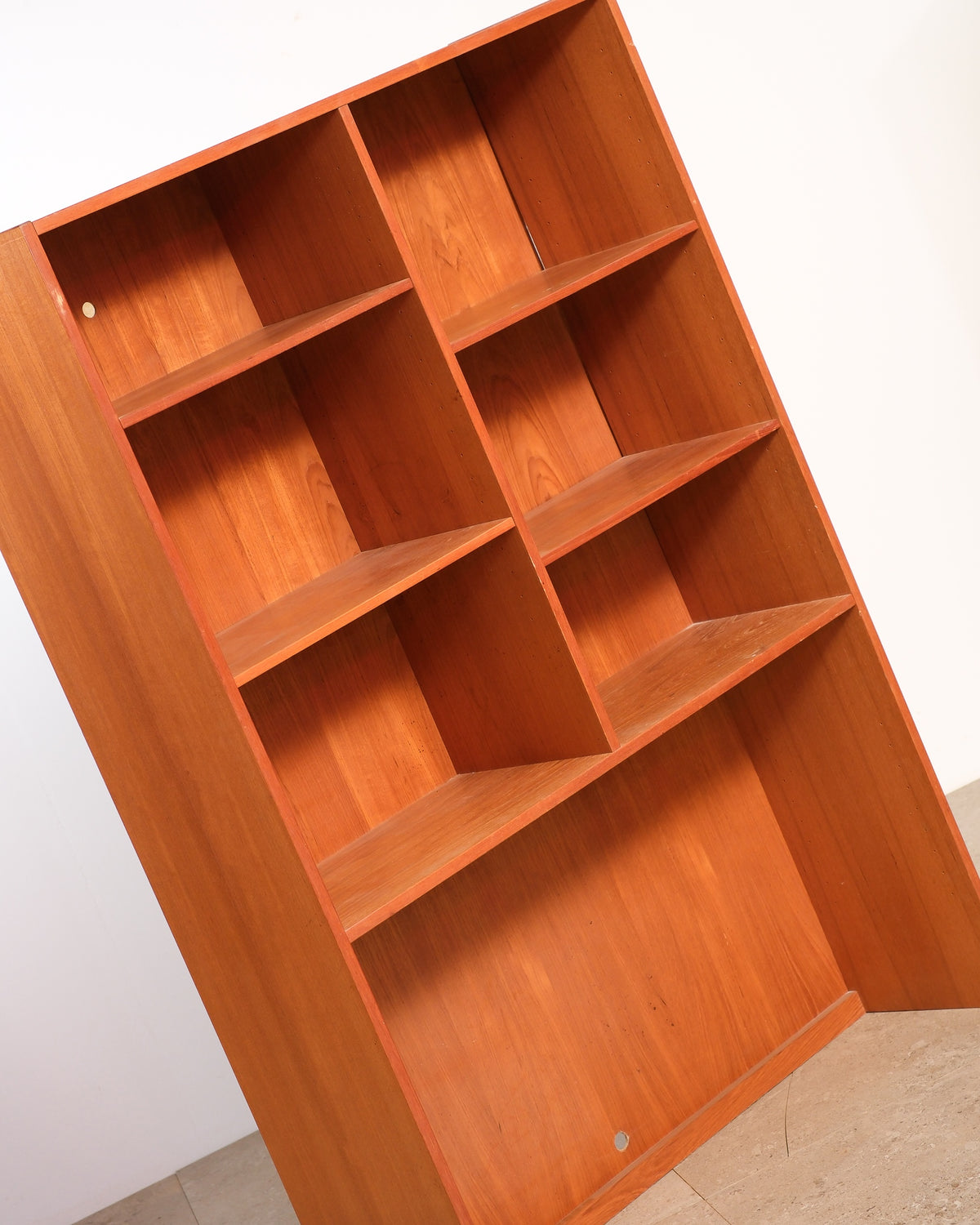 Mid-Century Modern Danish Teak Bookshelf