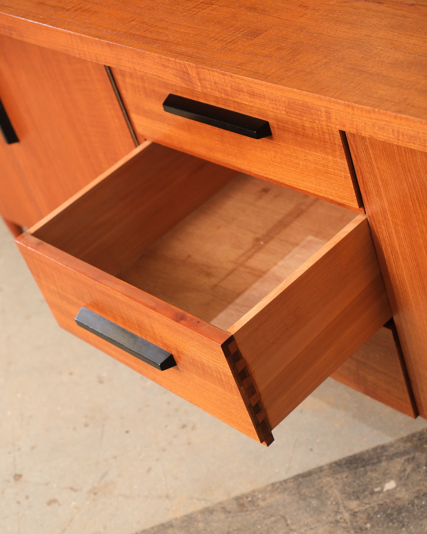 MCM Teak Minimalist Credenza
