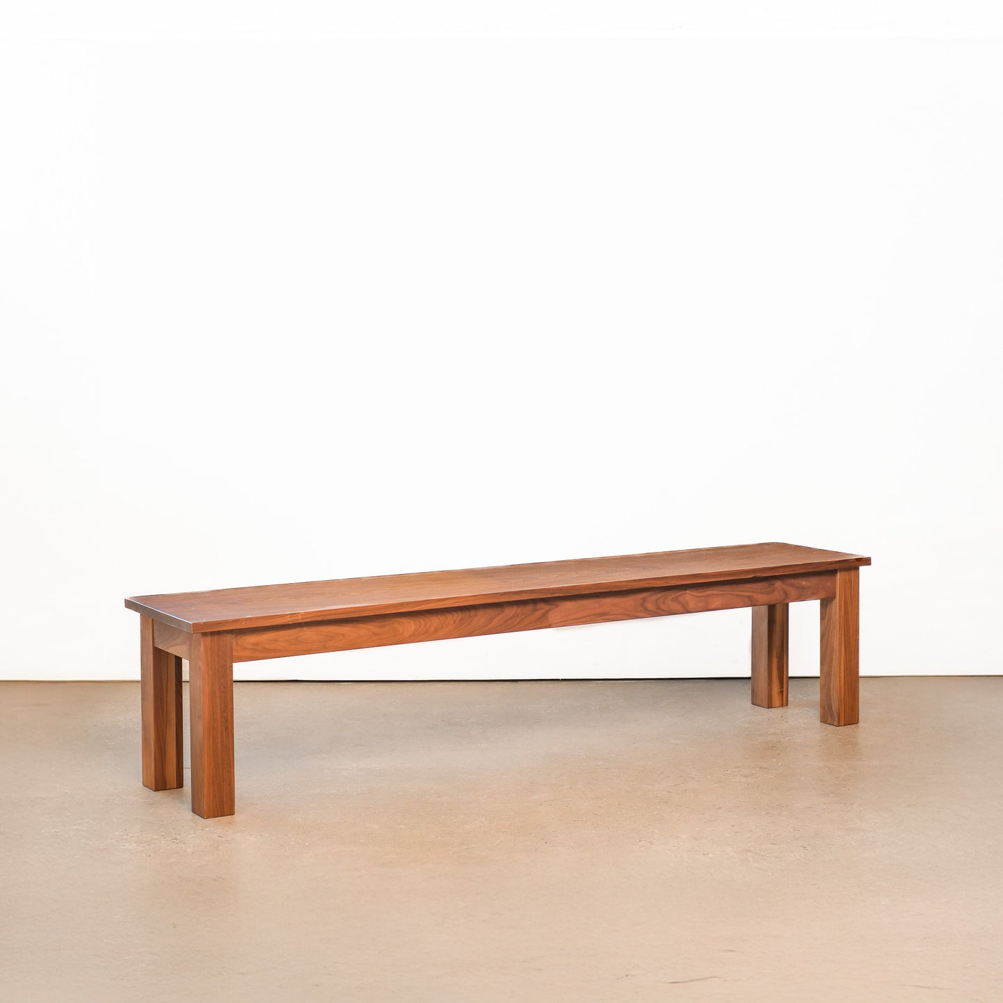 Dark Walnut Bench