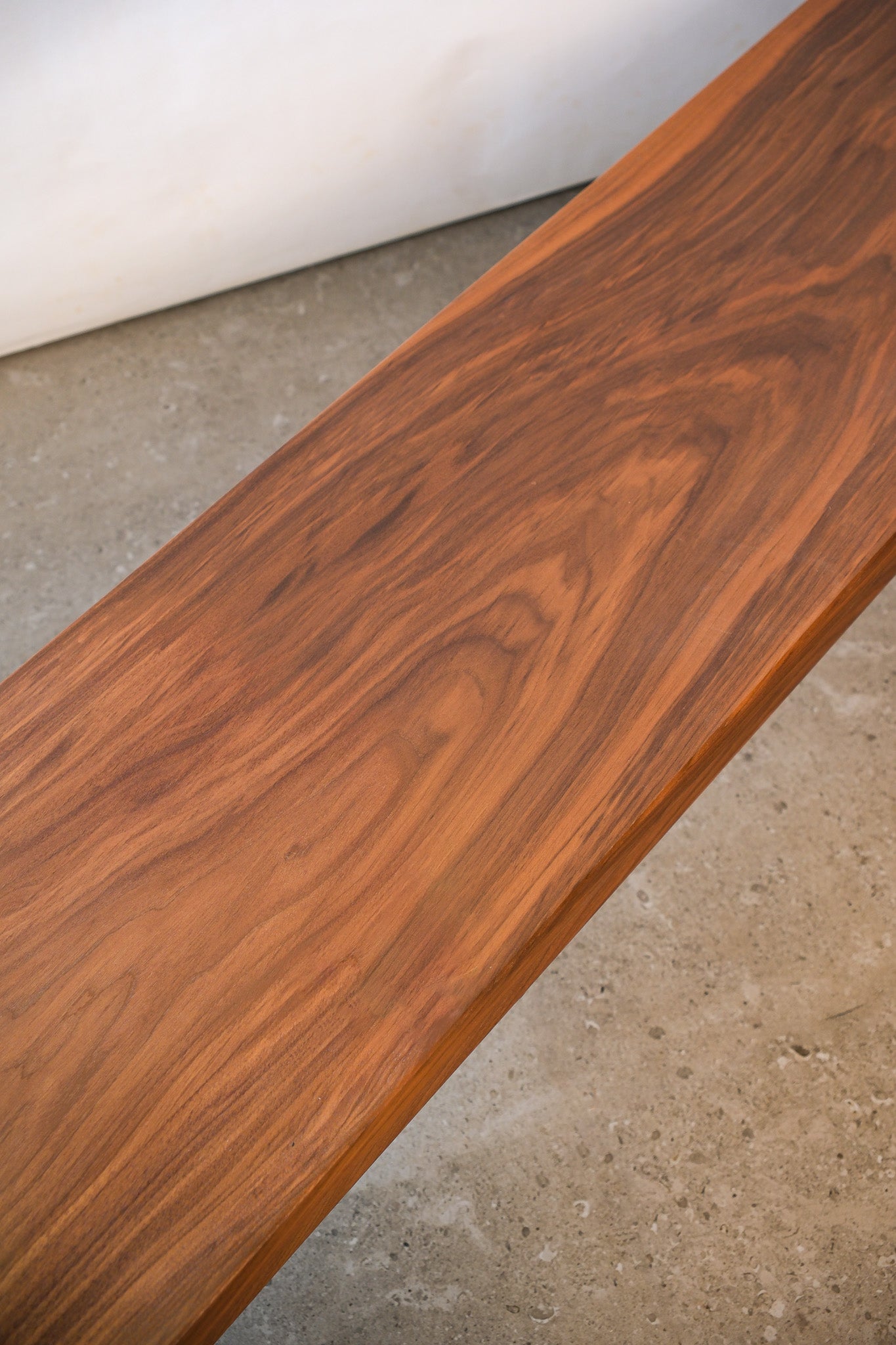 Dark Walnut Bench