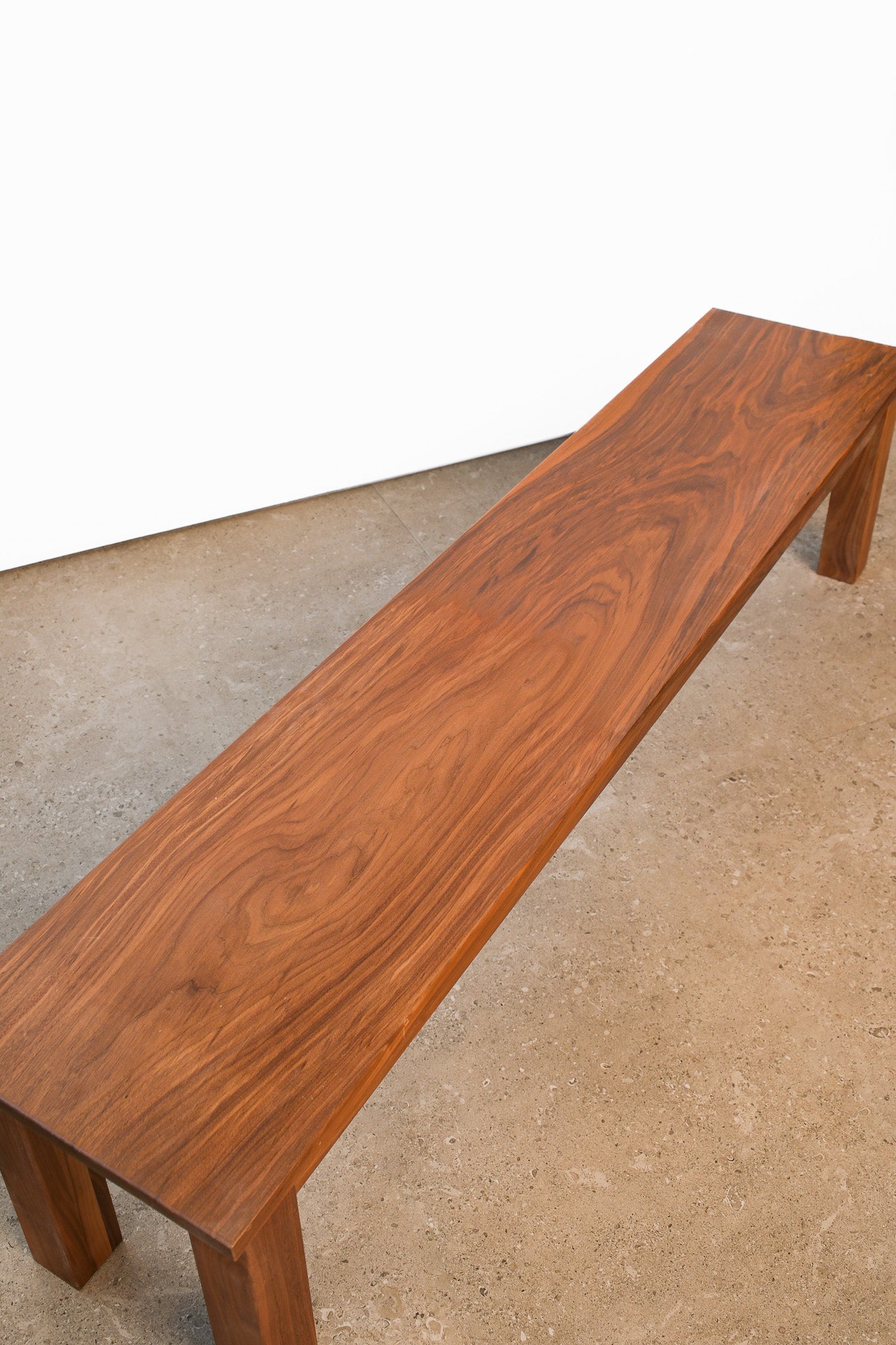 Dark Walnut Bench