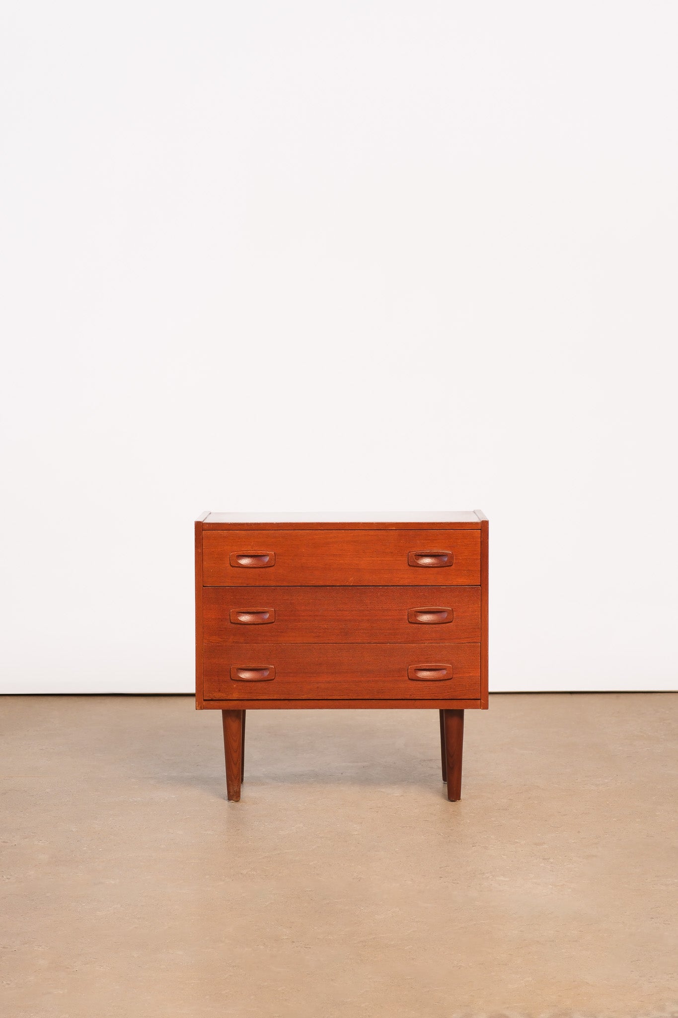 MCM Dark Walnut Small End Table