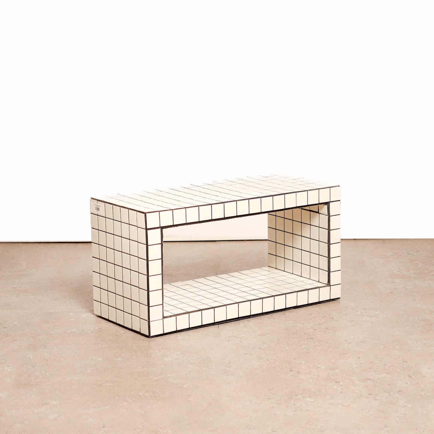 White Tiled Coffee Table