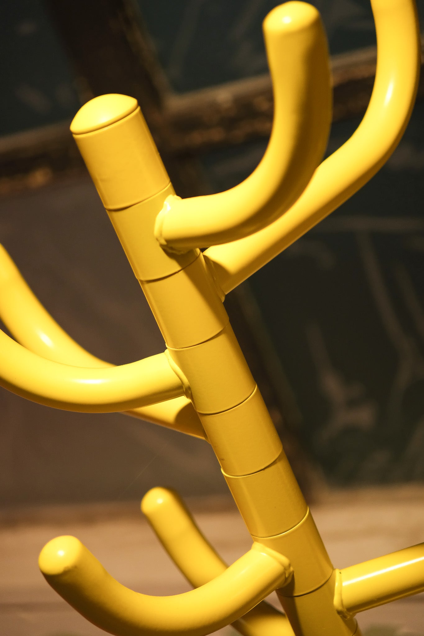 Ikea Yellow Postmodern Collection Clothing Rack