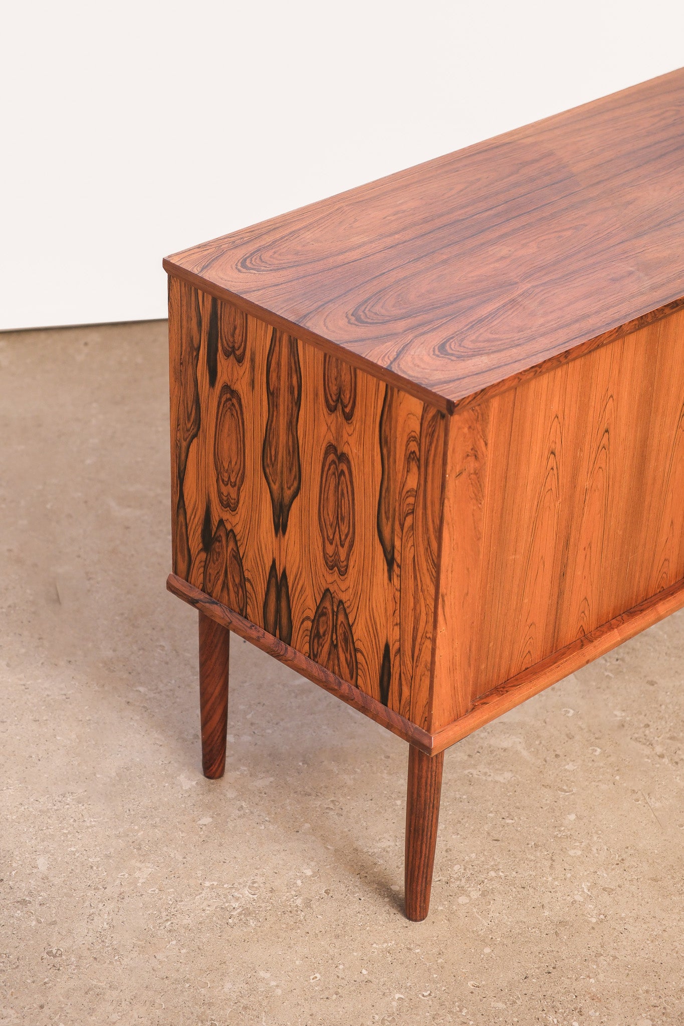 MCM Rosewood Record Cabinet