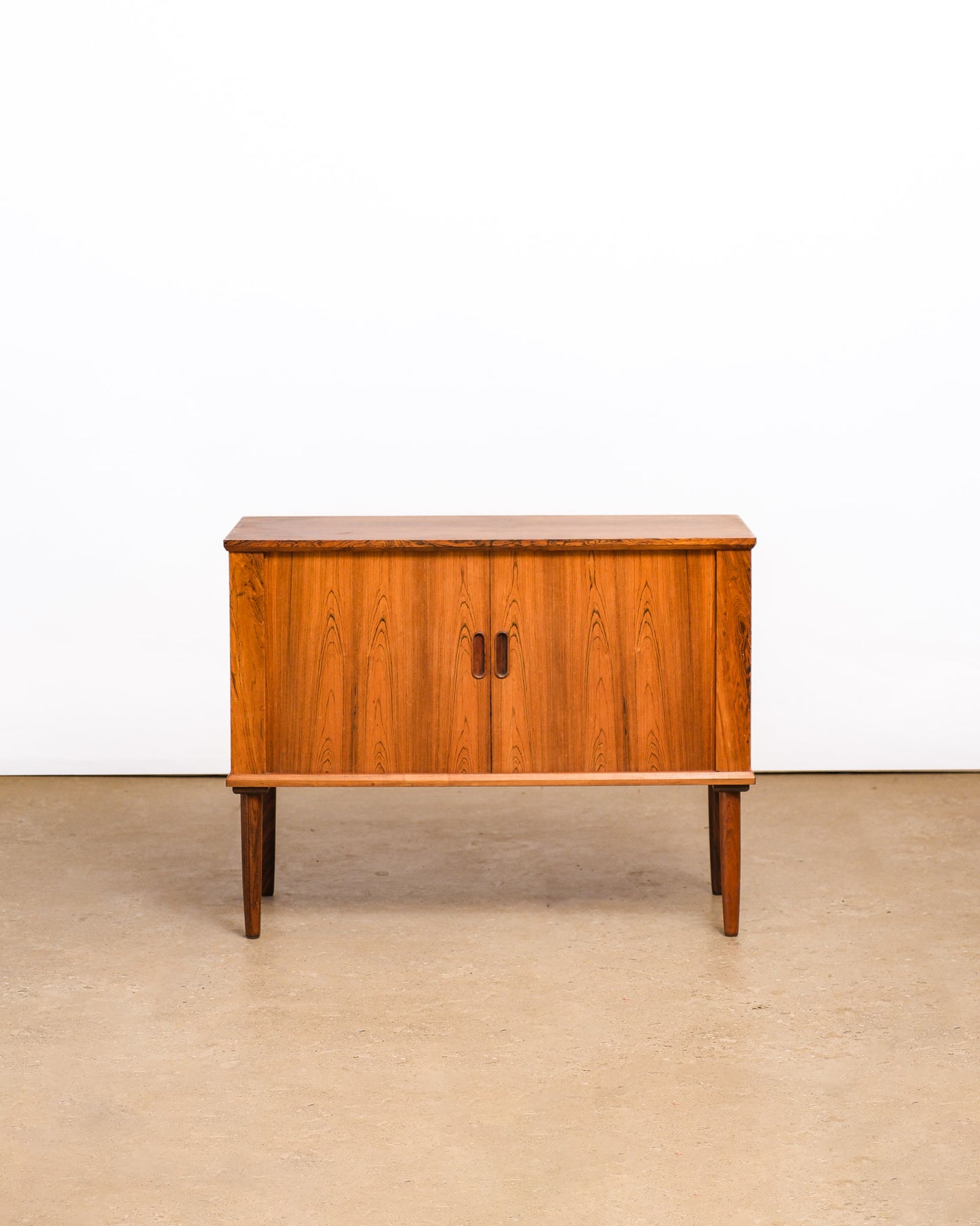 MCM Rosewood Record Cabinet