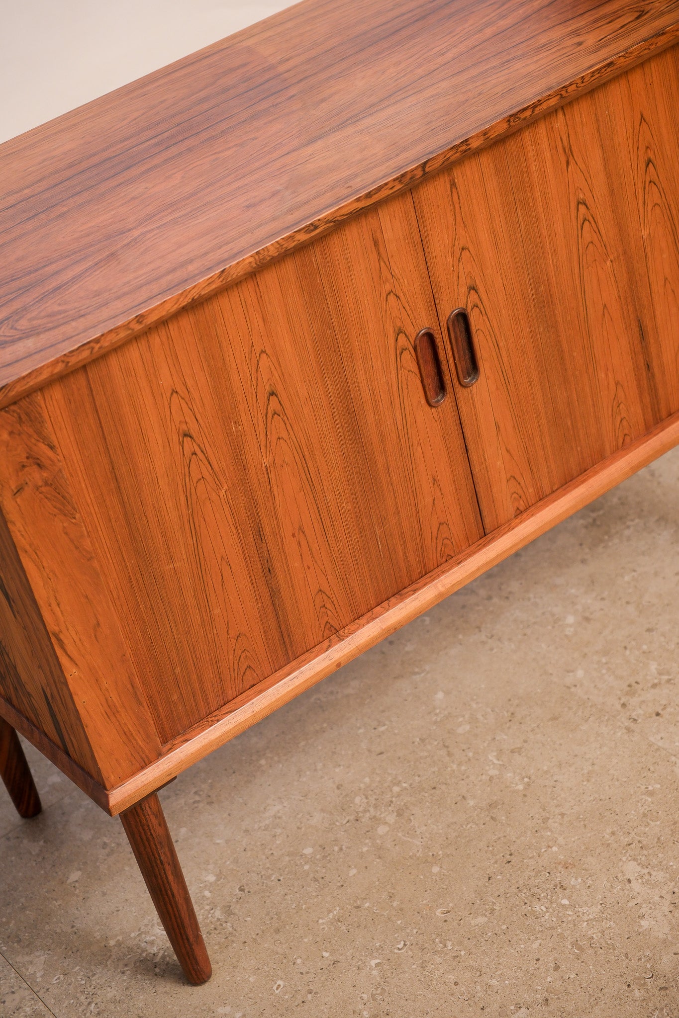 MCM Rosewood Record Cabinet
