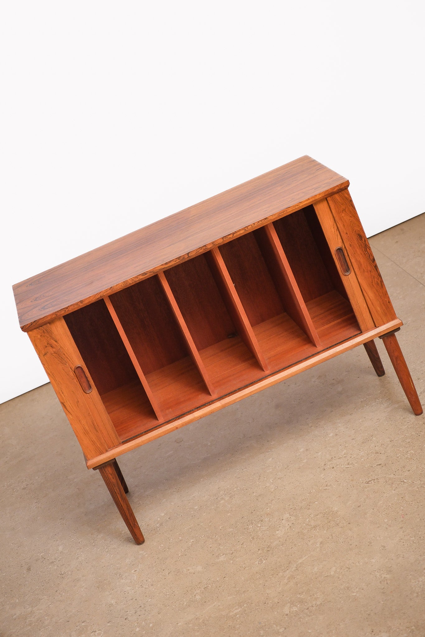 MCM Rosewood Record Cabinet