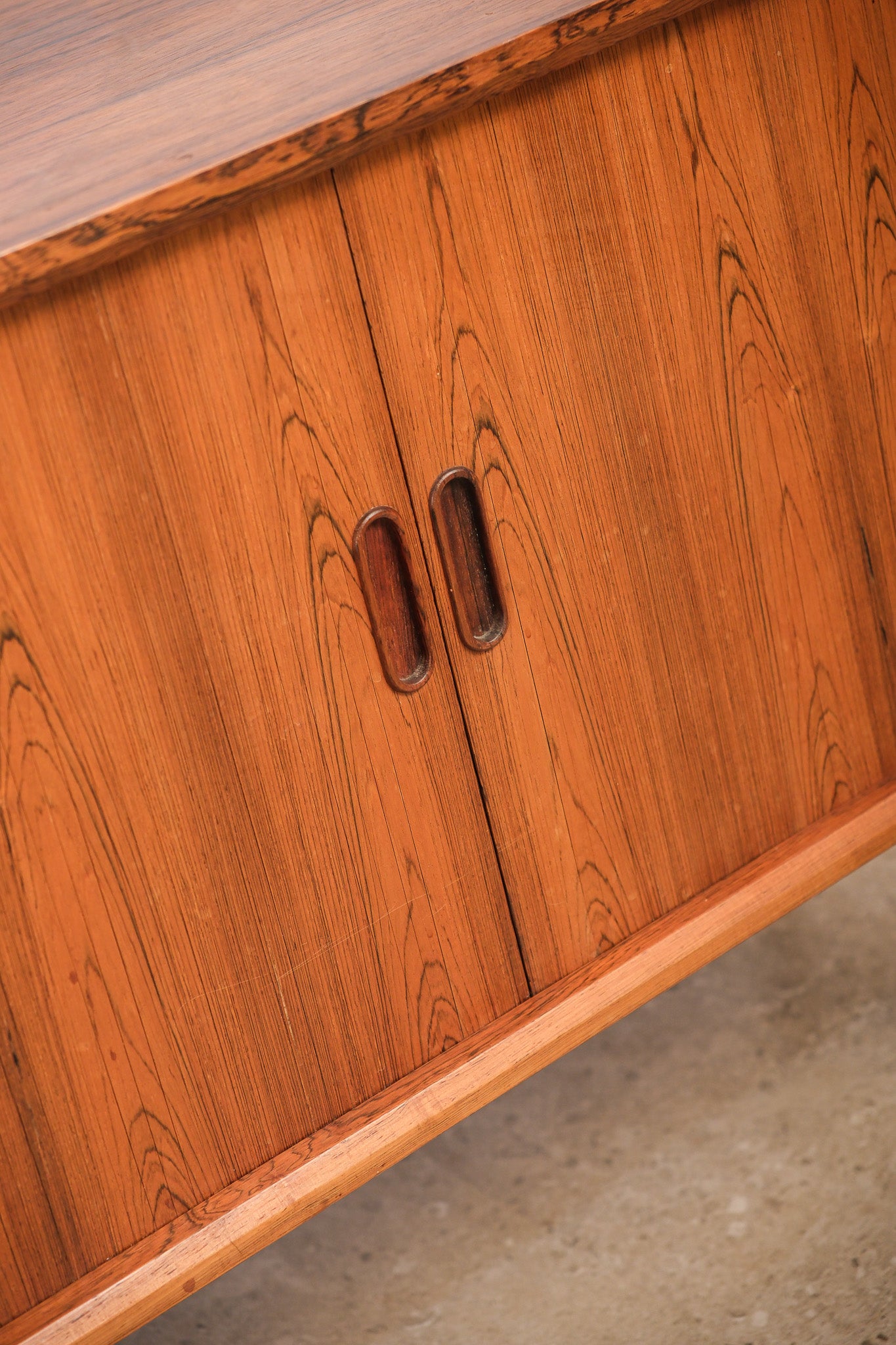 MCM Rosewood Record Cabinet