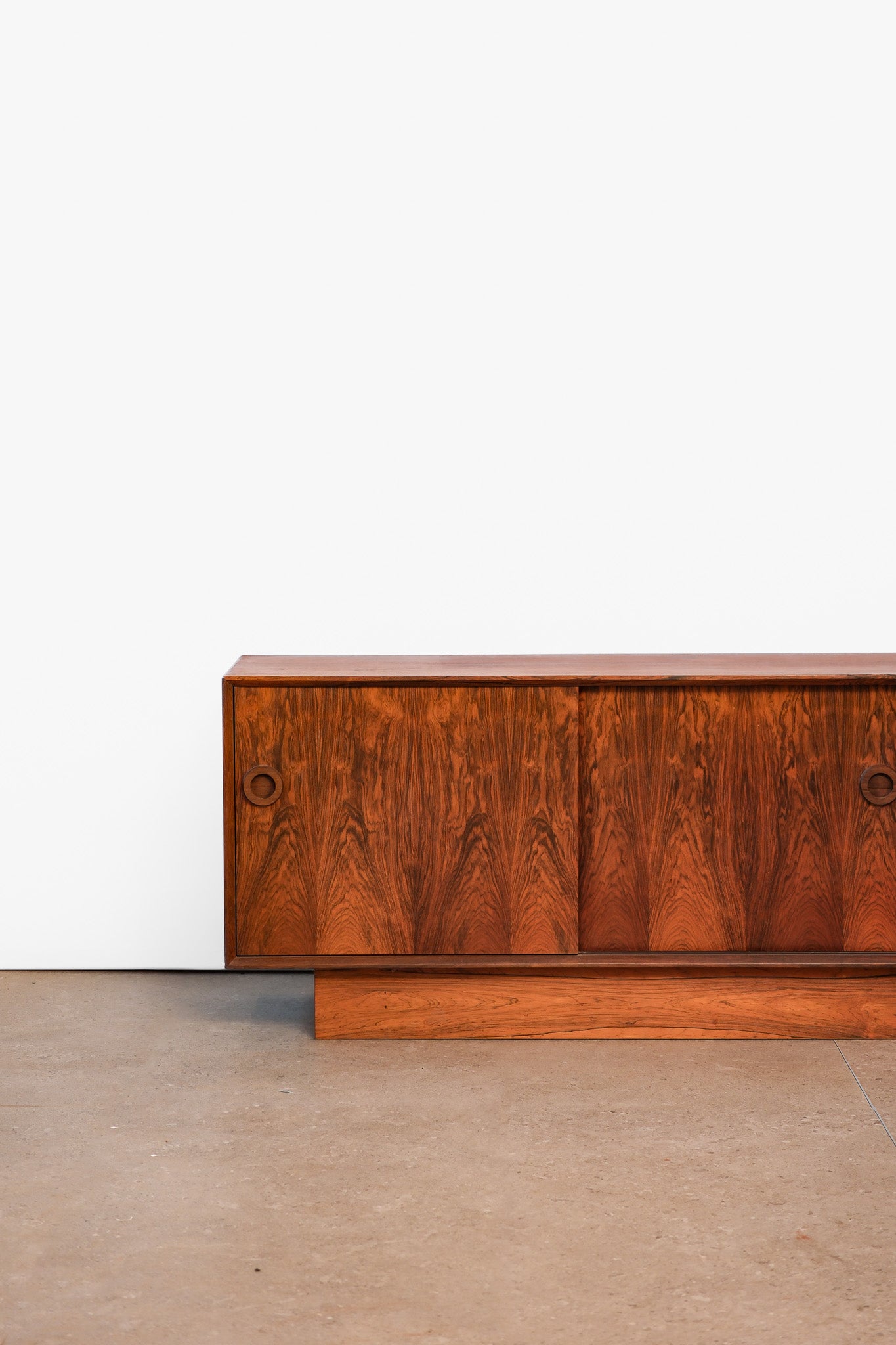 MCM Rosewood Credenza Wide