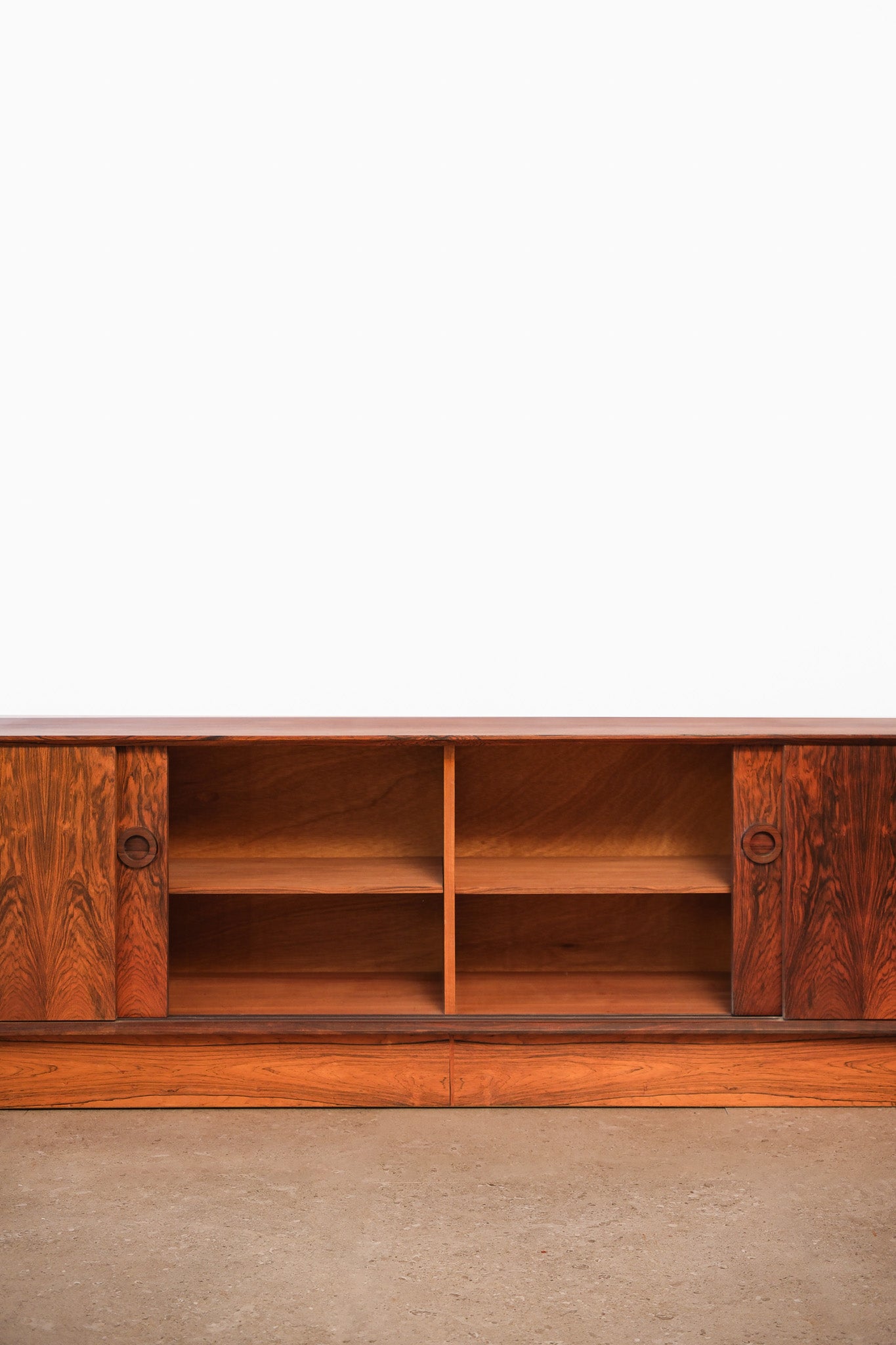 MCM Rosewood Credenza Wide