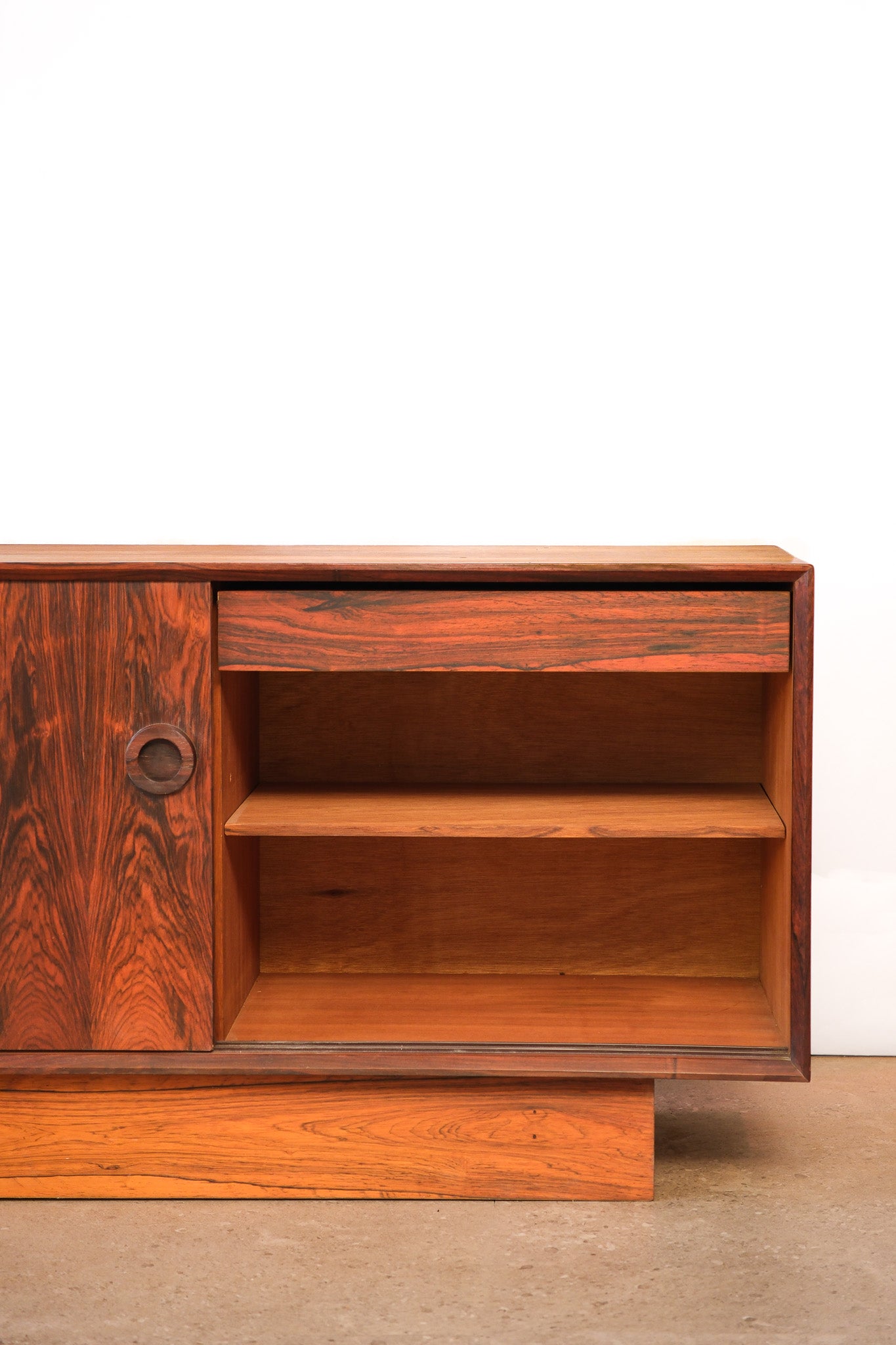 MCM Rosewood Credenza Wide