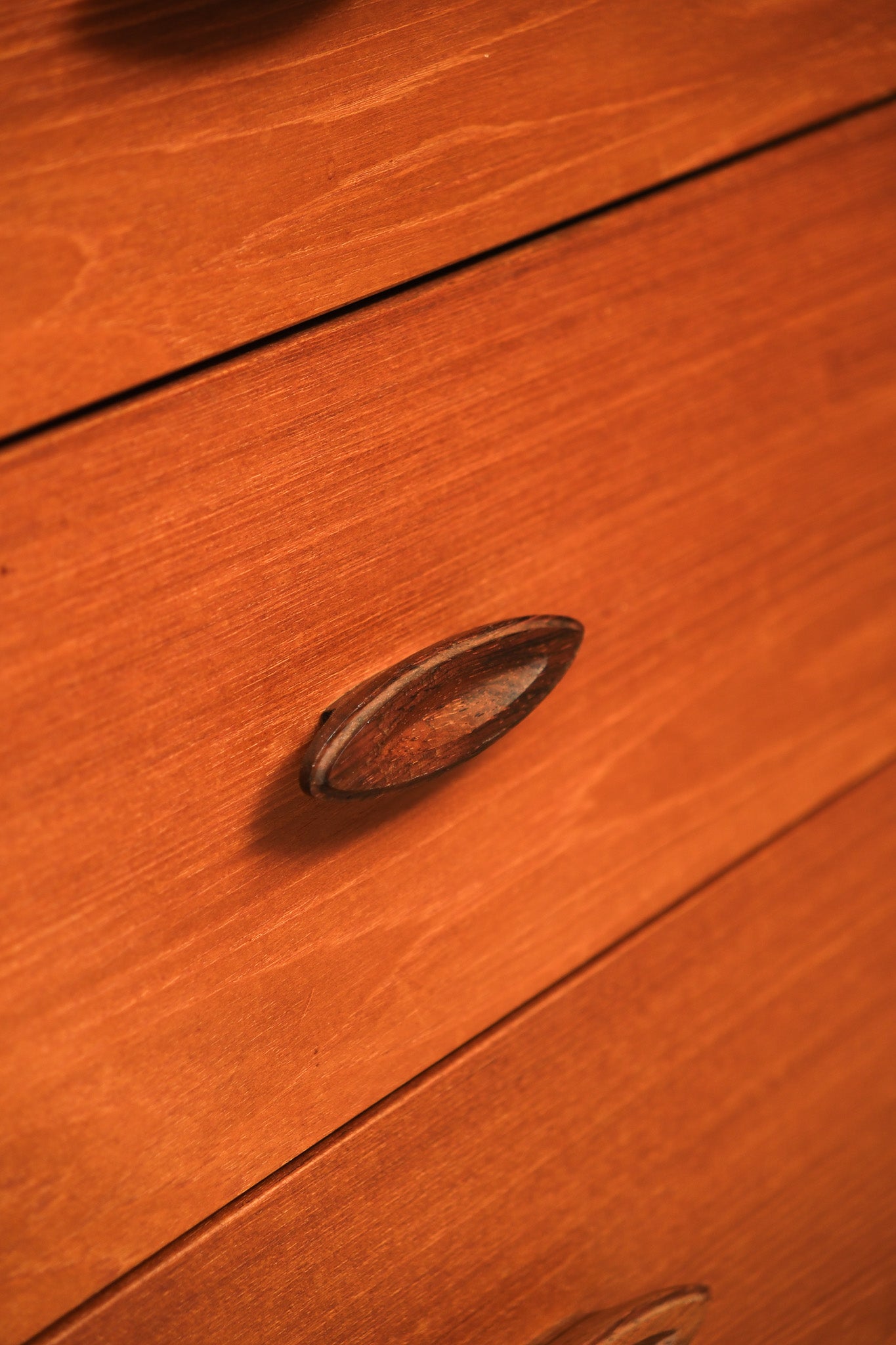 MCM Teak Wide Dresser