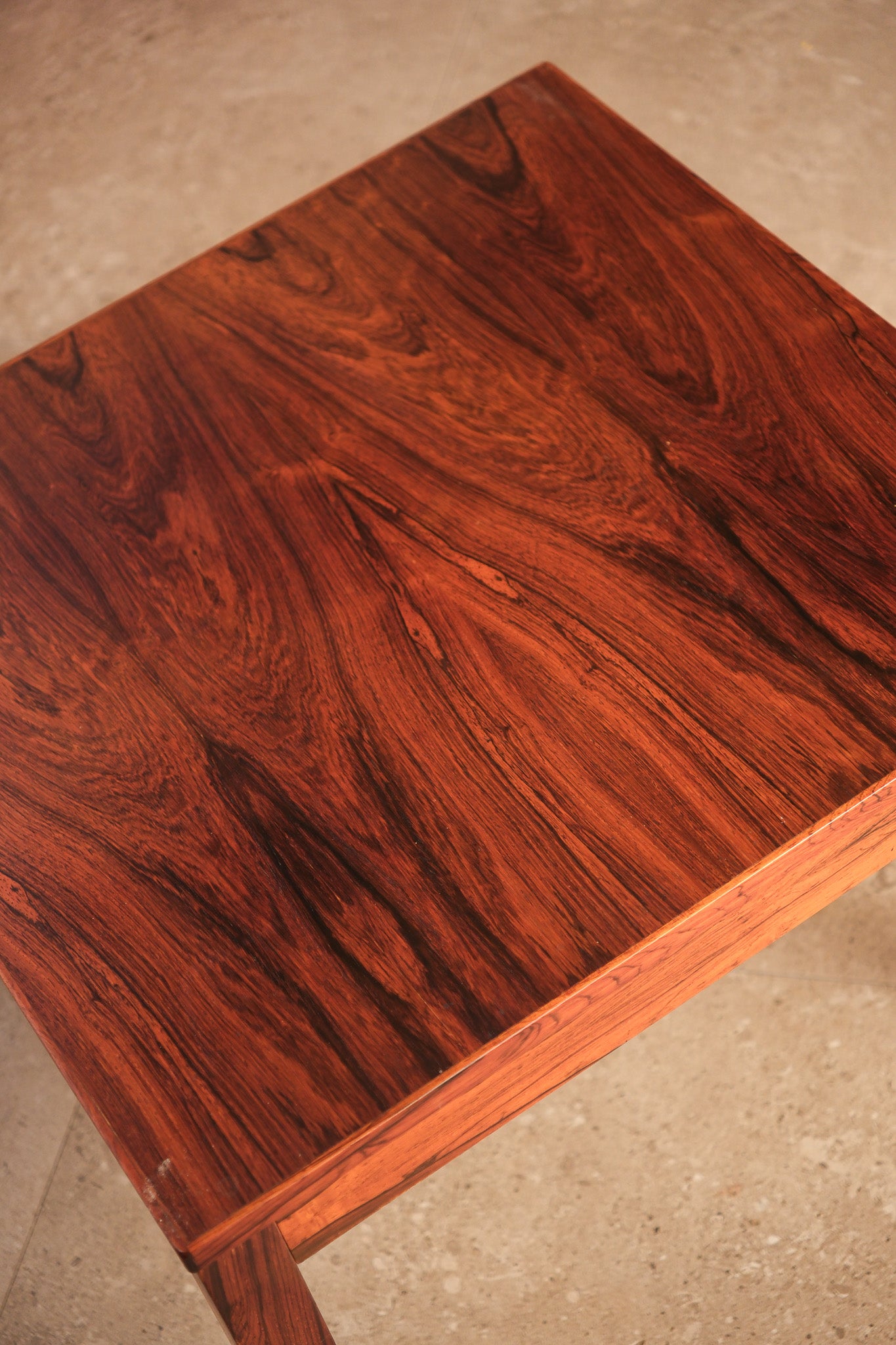 MCM Rosewood Square Coffee Table Set