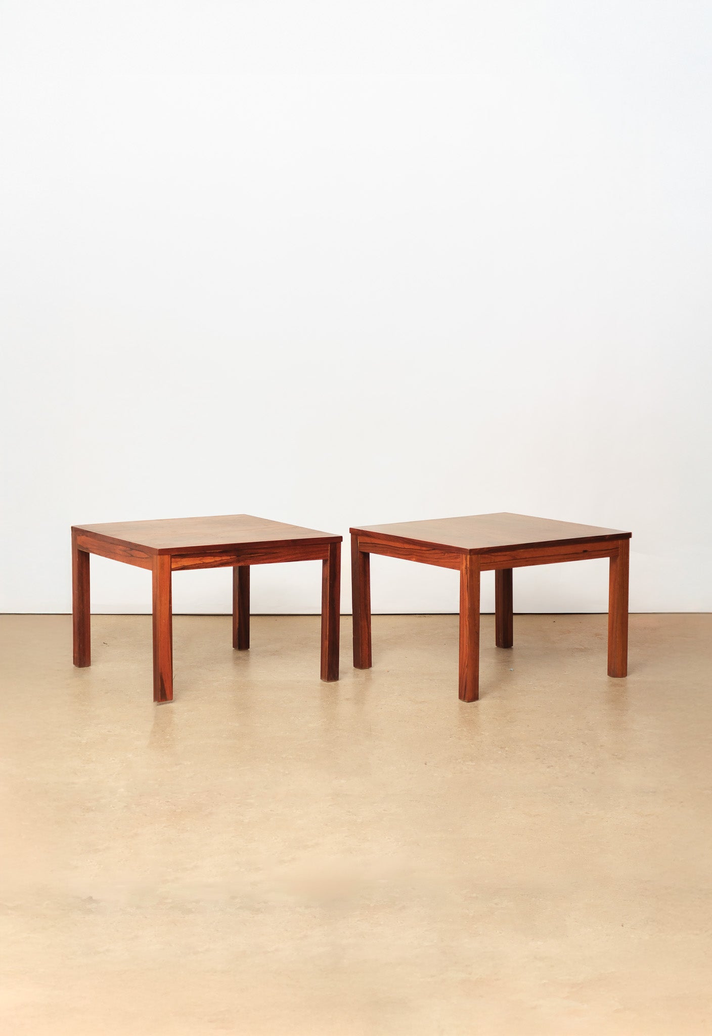 MCM Rosewood Square Coffee Table Set