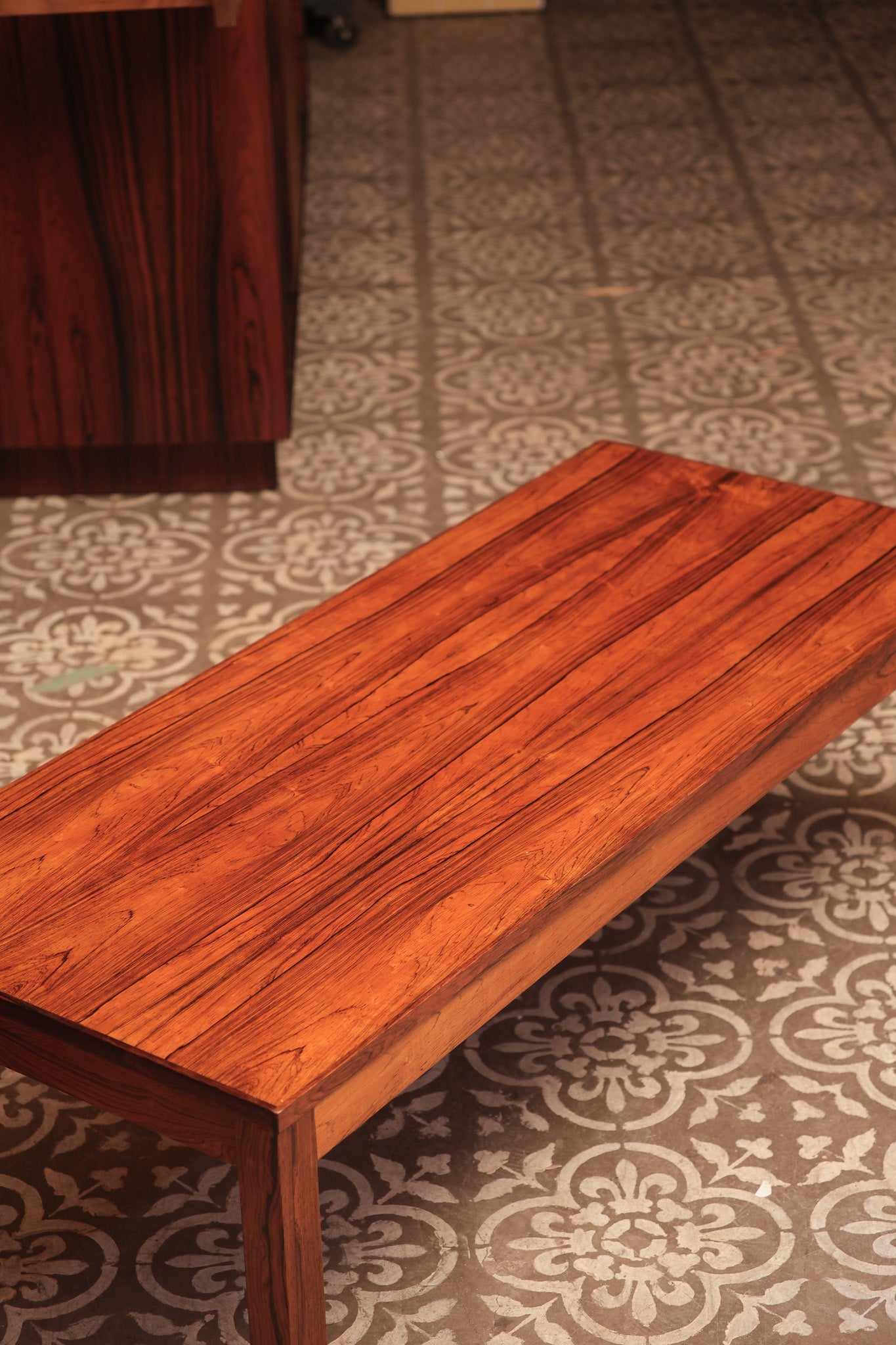 MCM Rosewood Long Coffee Table