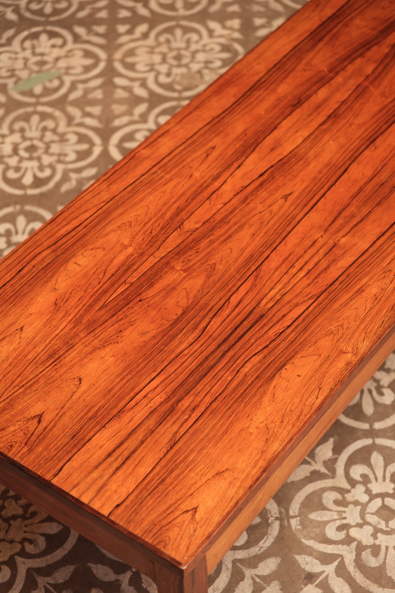 MCM Rosewood Long Coffee Table