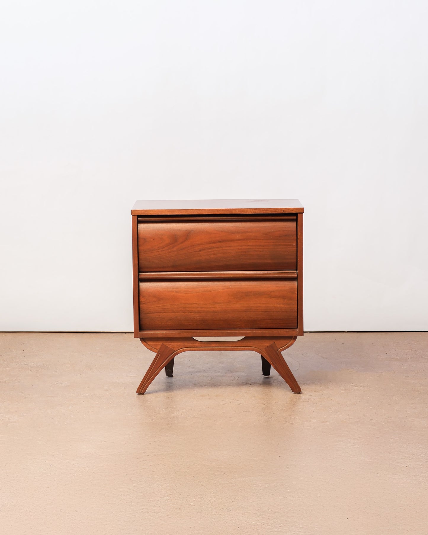 MCM Dark Walnut Nightstands