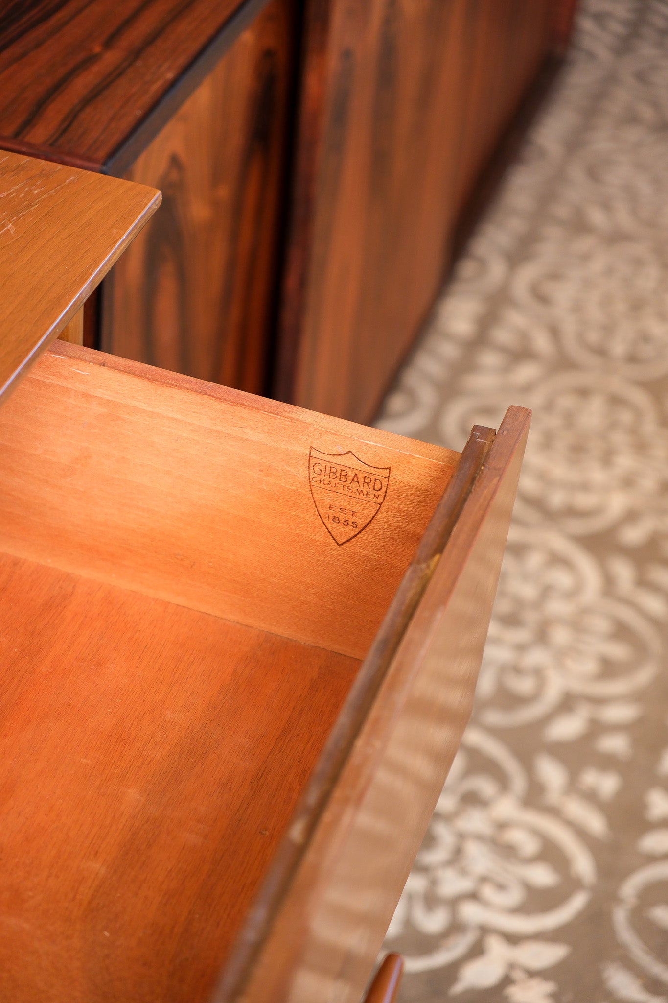 MCM Dark Walnut Nightstands