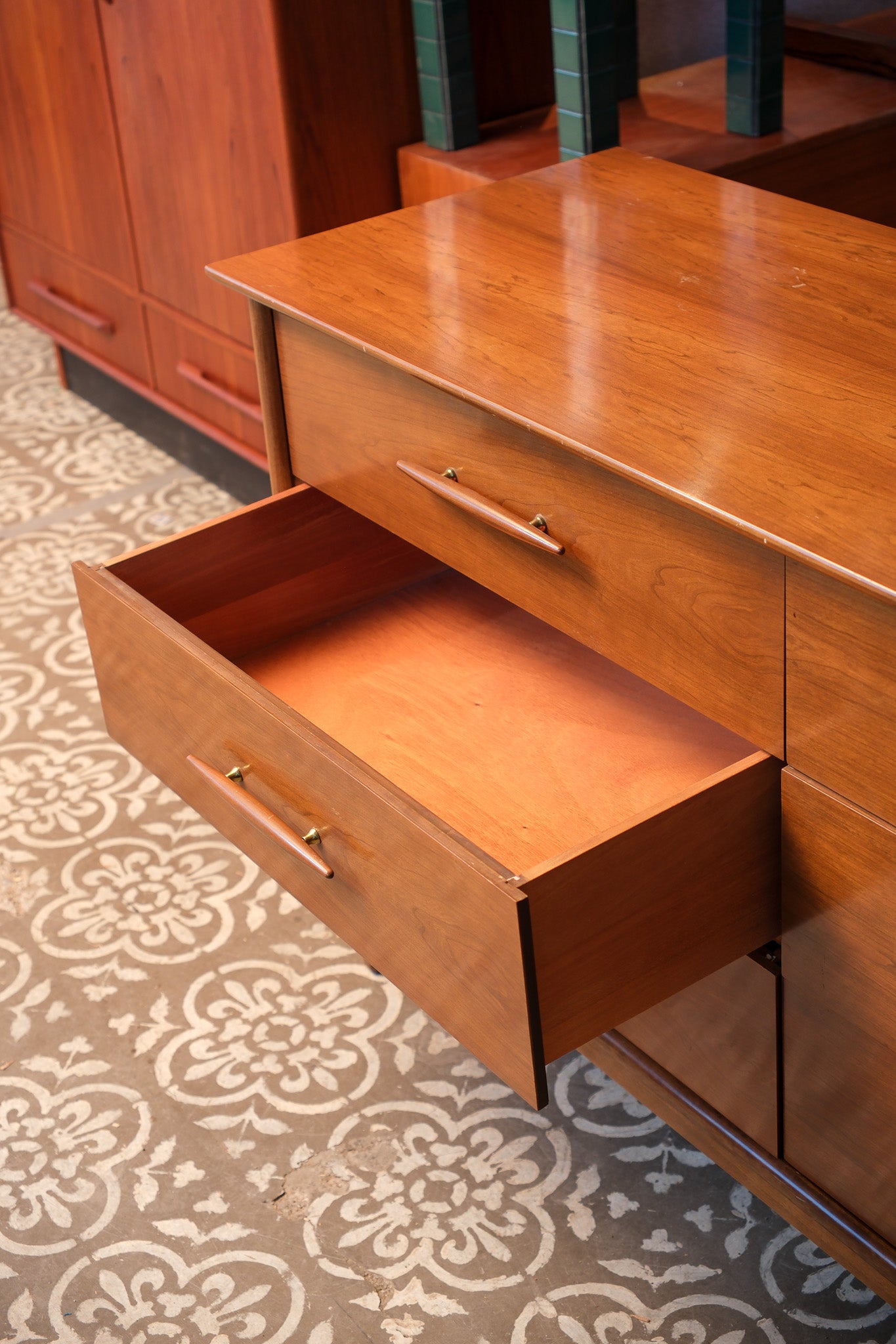 MCM Dark Walnut Nightstands
