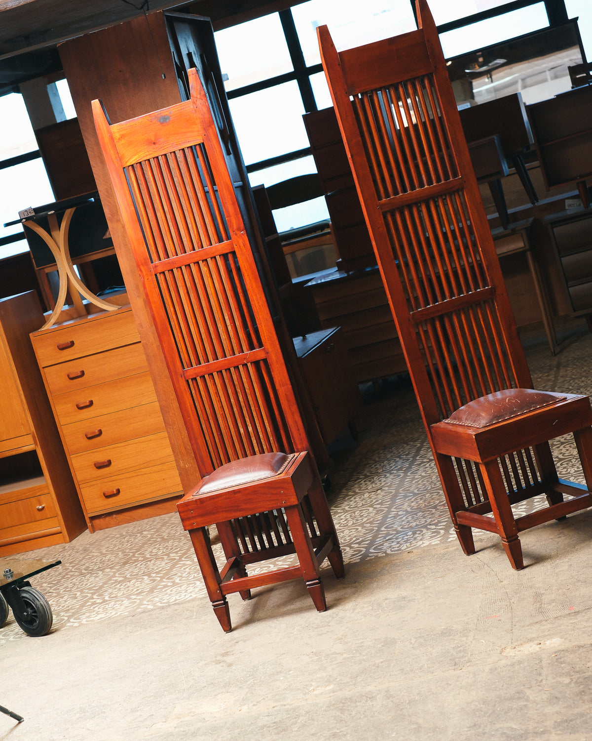 Frank Lloyd Wright Style Side Chair