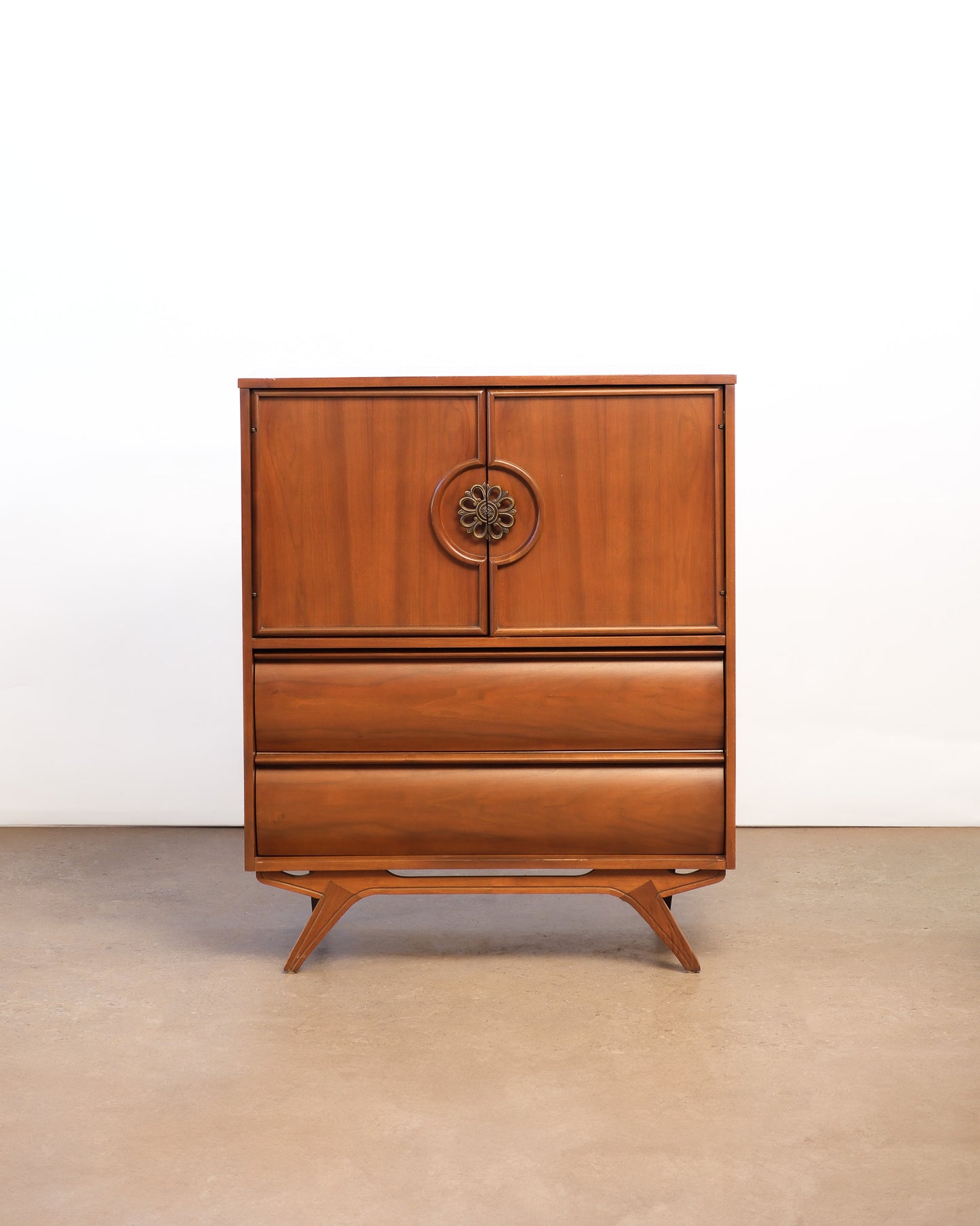 MCM Dark Walnut Tallboy