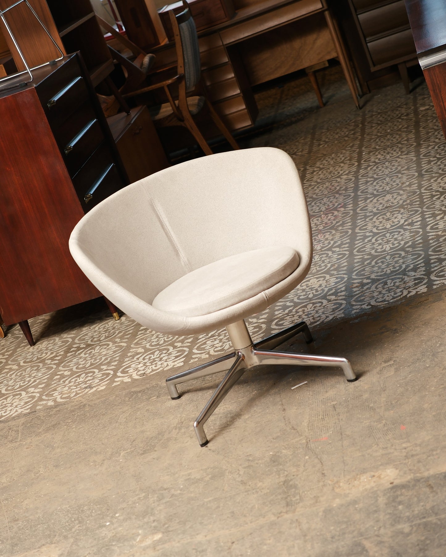 Gray Lounge Chair