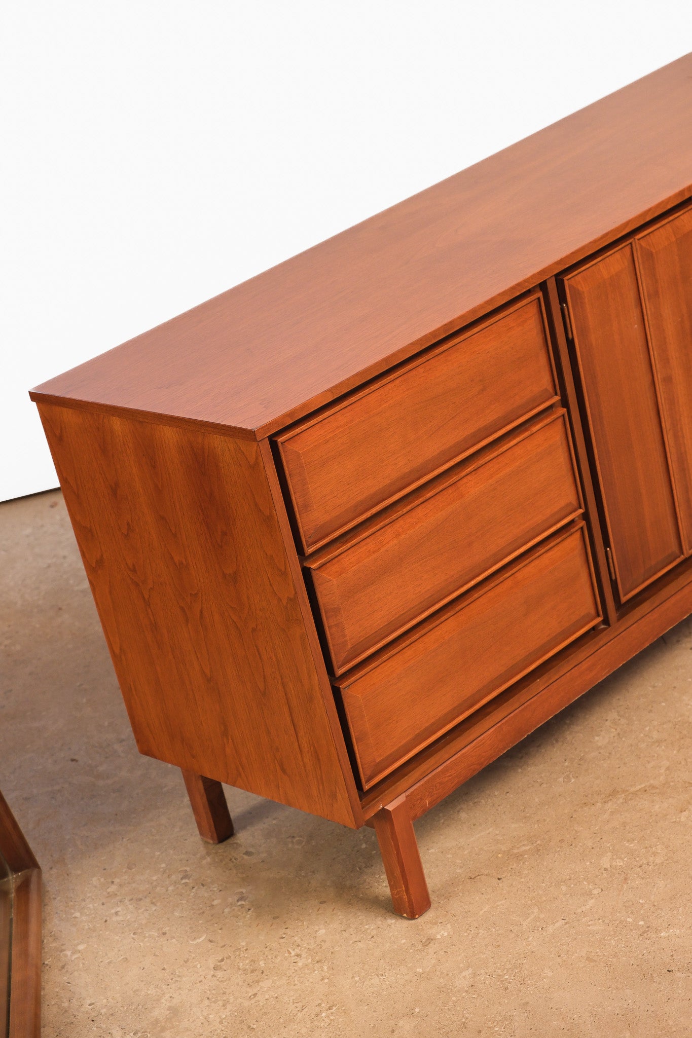 MCM Walnut Dresser By HPL
