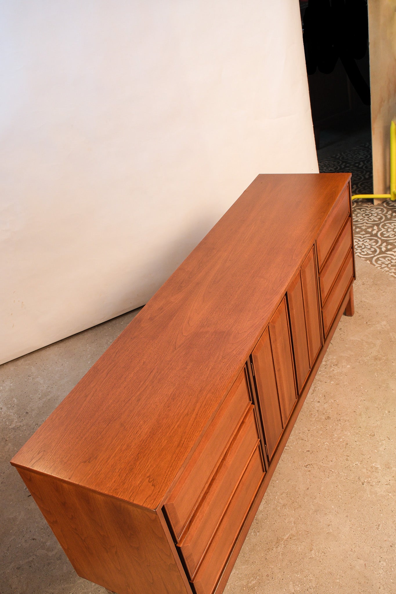 MCM Walnut Dresser By HPL