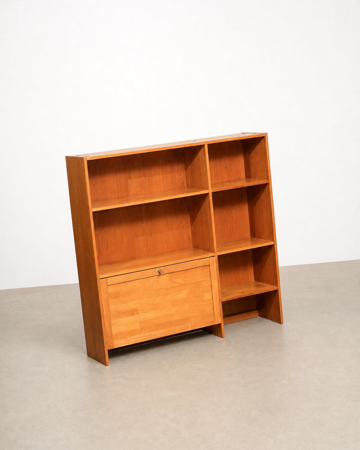 MCM Danish Teak Bookcase / Cabinet by Domino Møbler