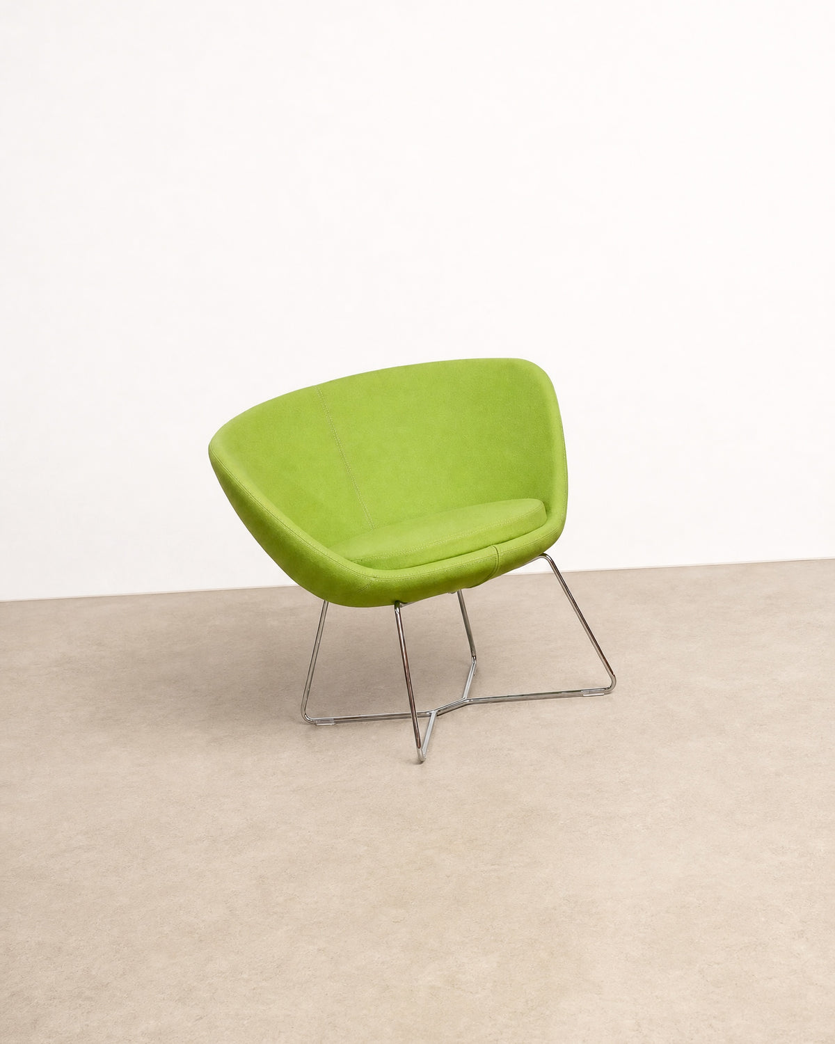 Lime Green Modern Lounge Chair