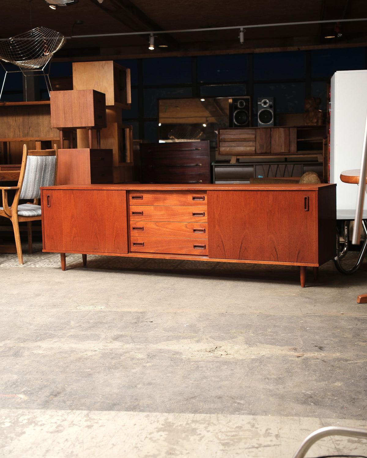 Mid-Century Modern Modernist Teak Sideboard