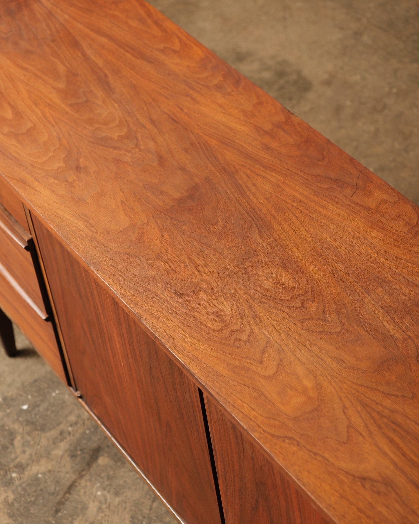 MCM Dark Walnut Sideboard by KF