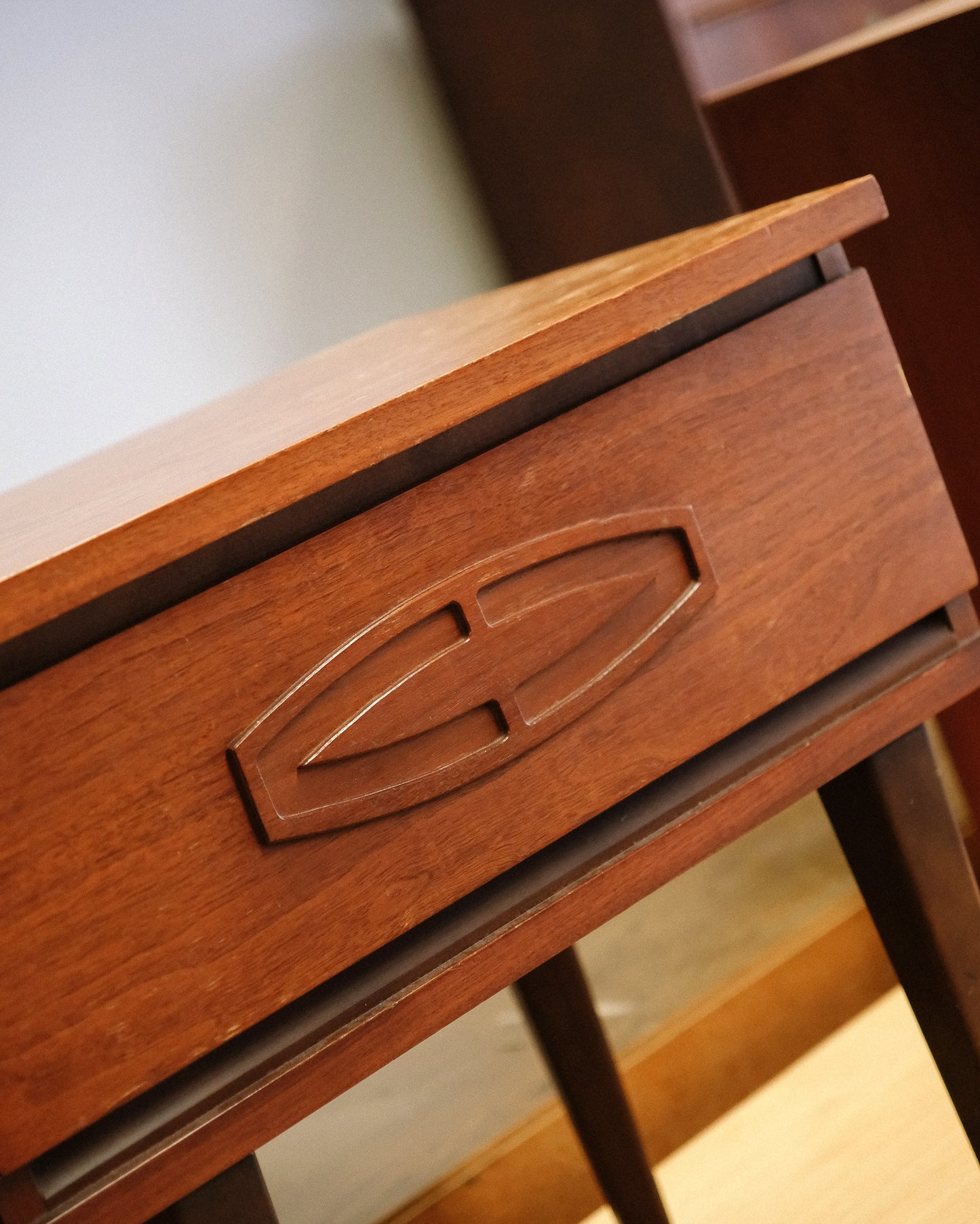 MCM Walnut Nightstand