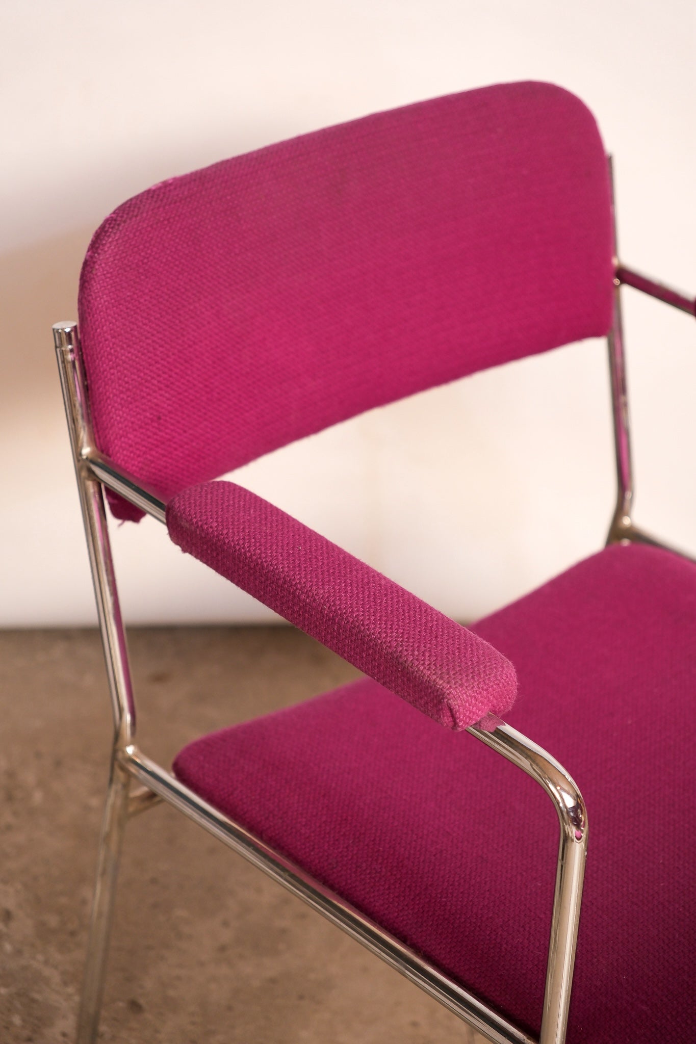 Purple Chrome Chair Set