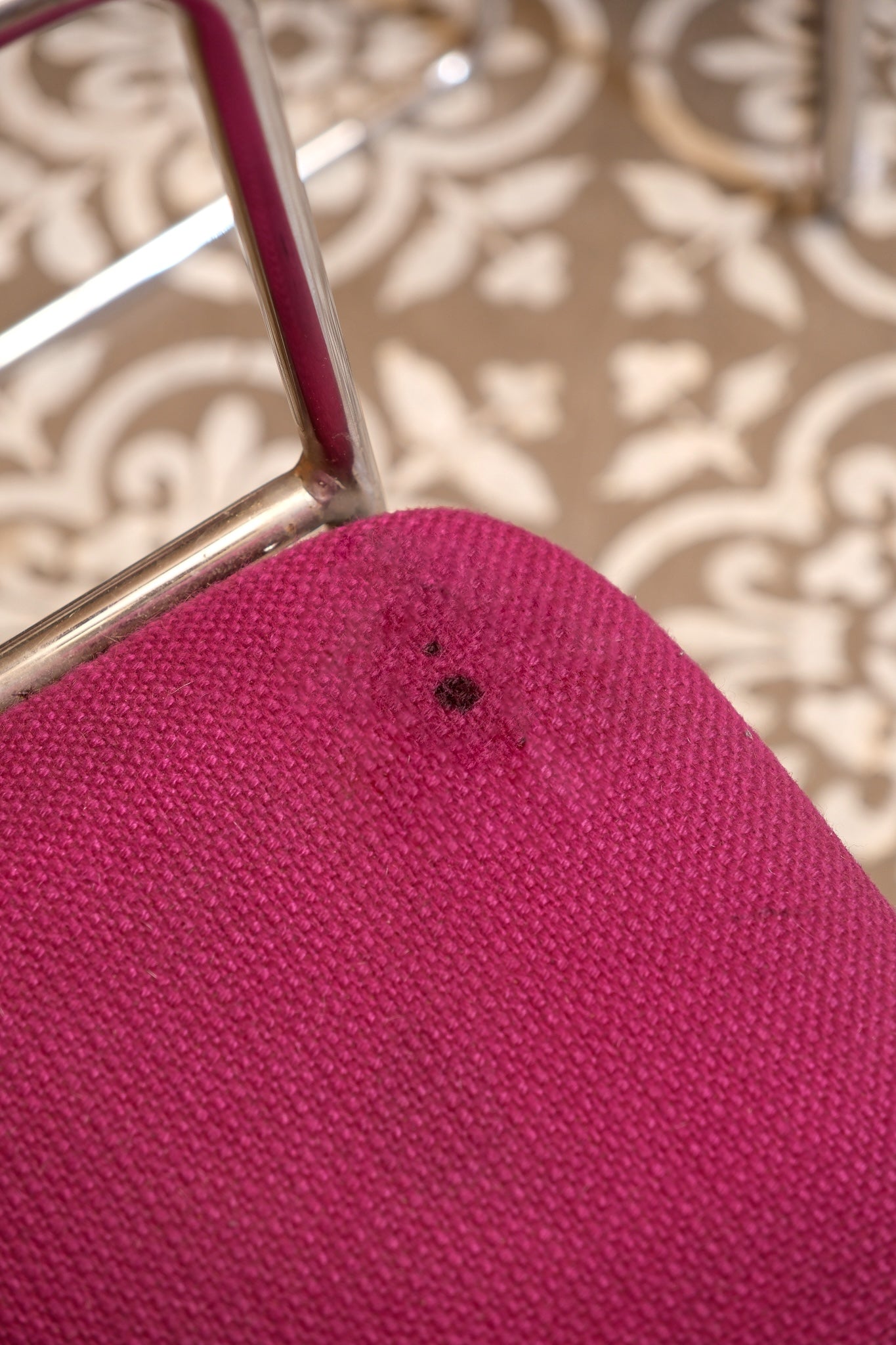 Purple Chrome Chair Set