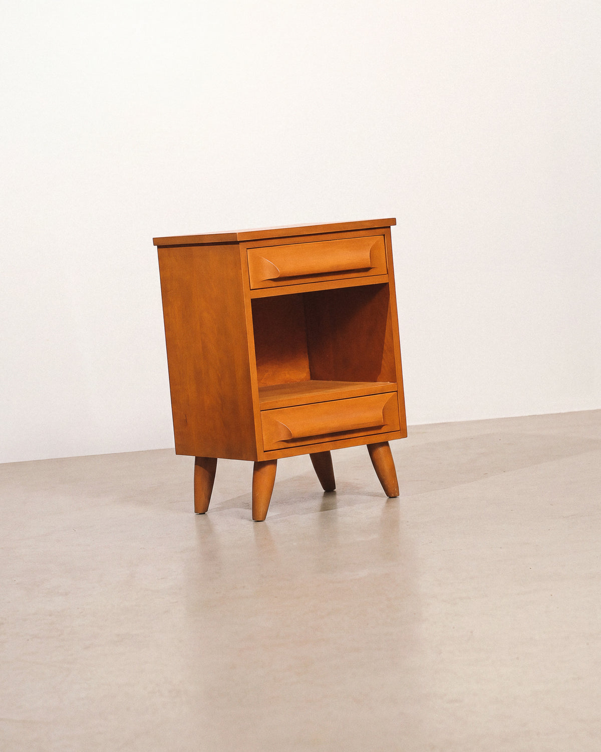 Mid-Century Modern Birch Nightstand (1958)