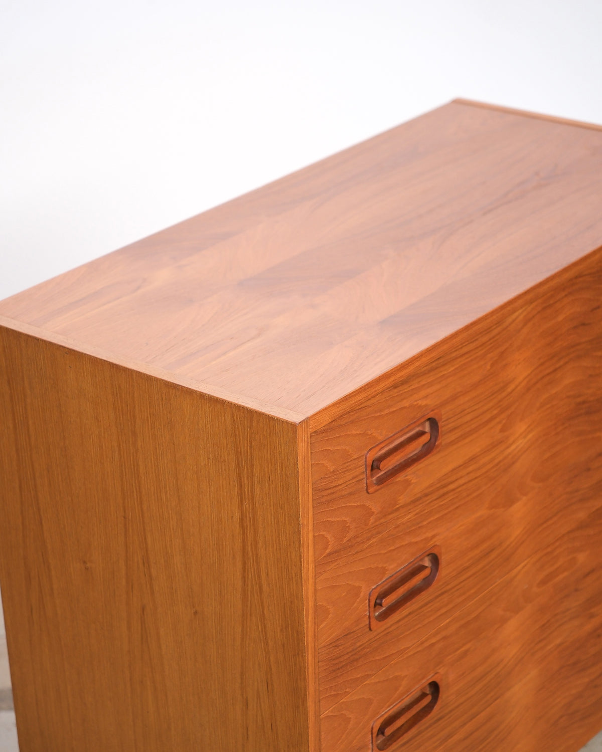 Mid-Century Modern Danish Teak 4-Drawer Dresser by Dyrlund