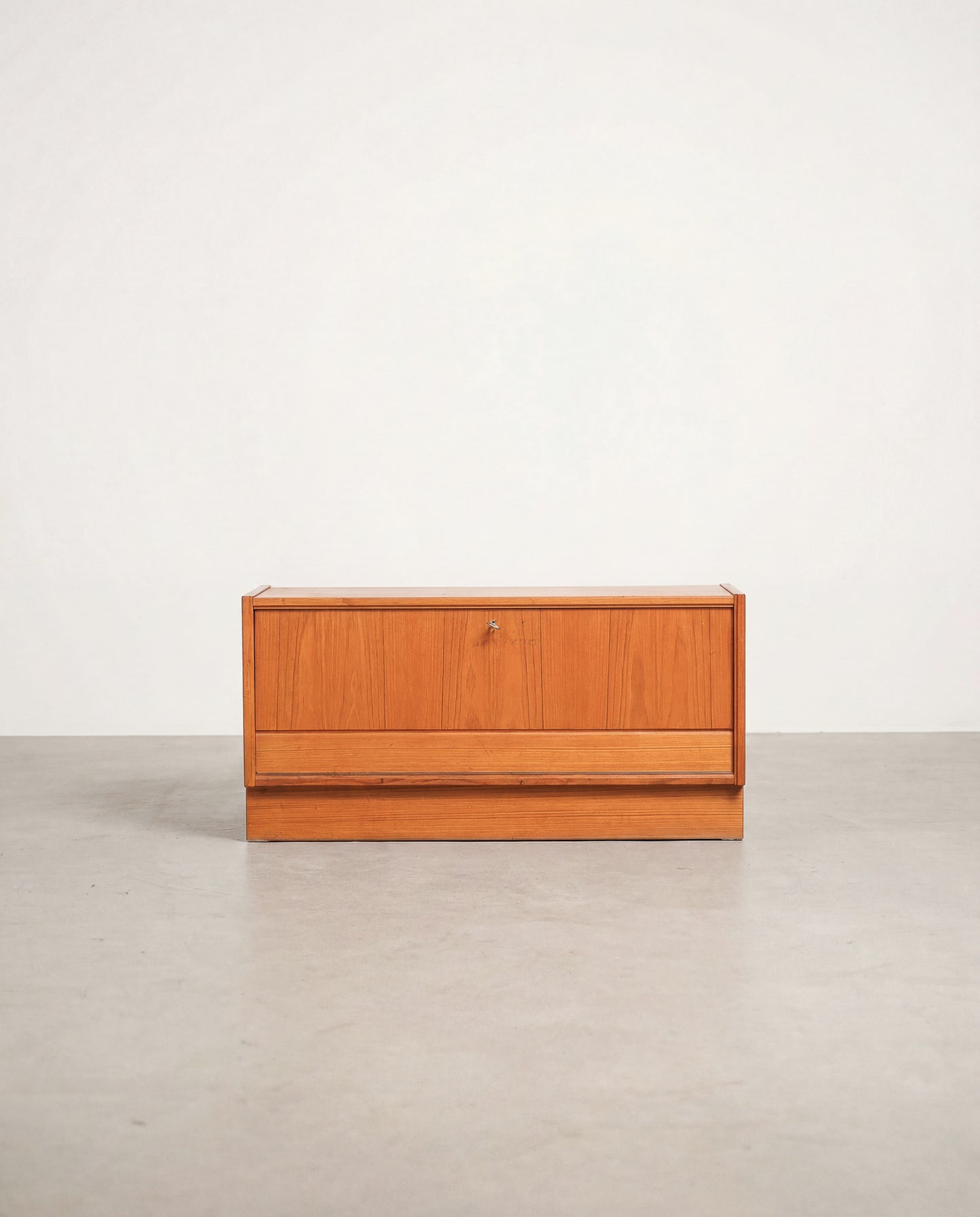 MCM Danish Teak Record Player Cabinet