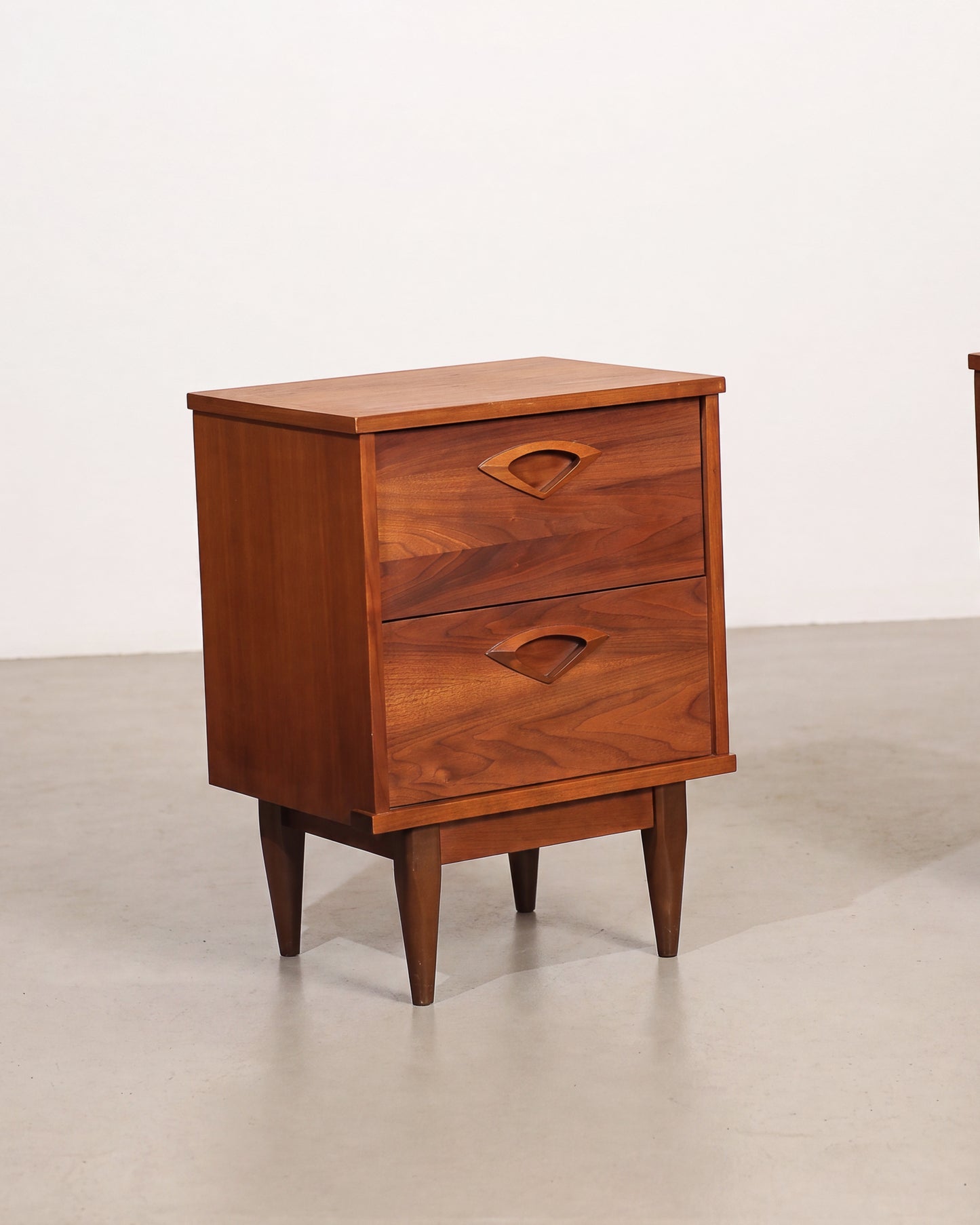 MCM Dark Walnut Nightstand Set