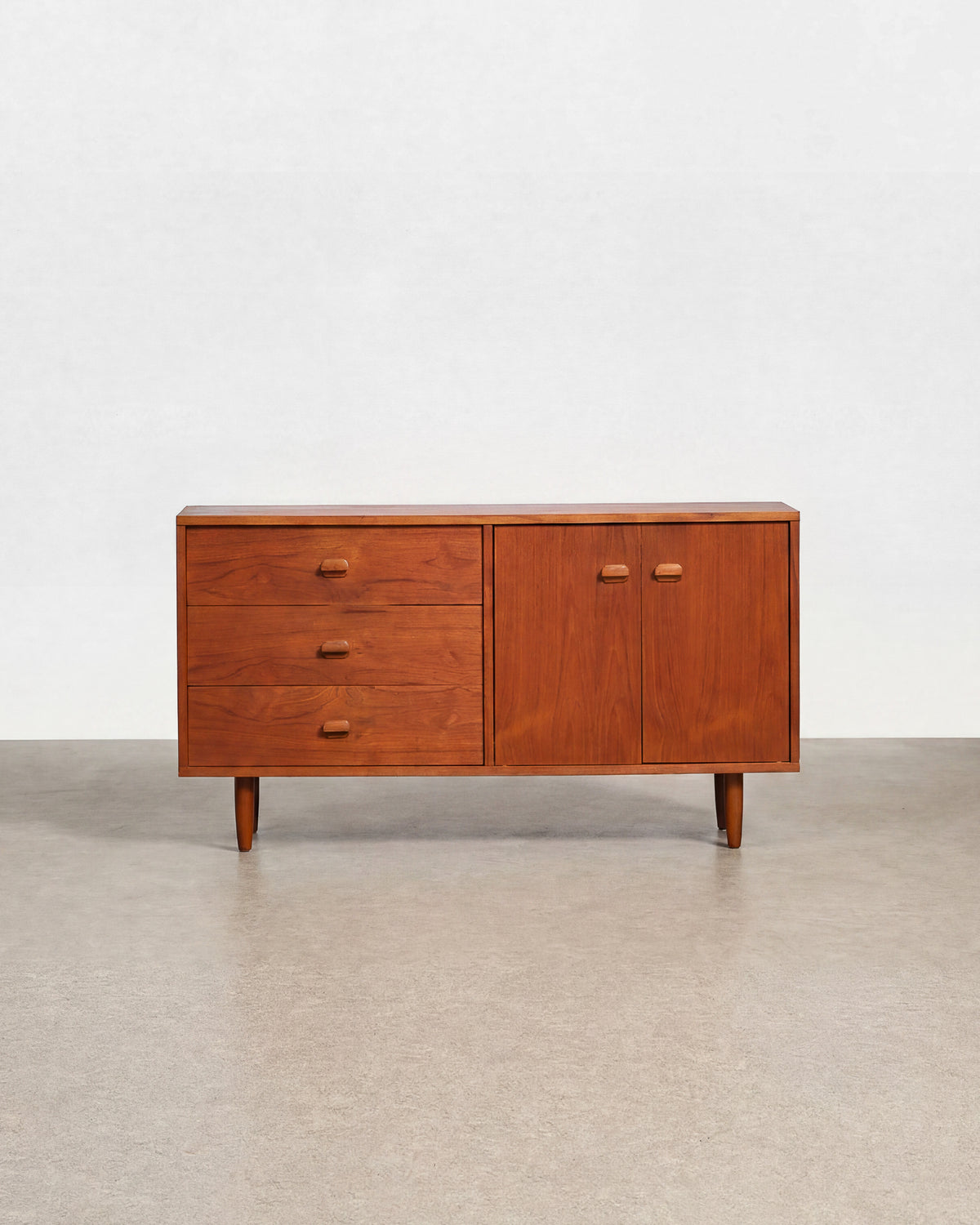 Mid-Century Modern Modernist Teak Credenza