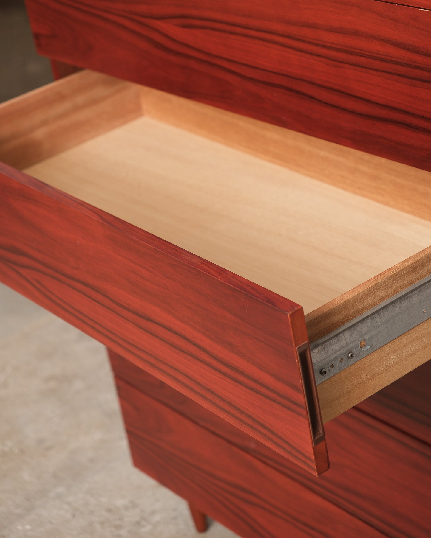 MCM Rosewood Tallboy Dresser