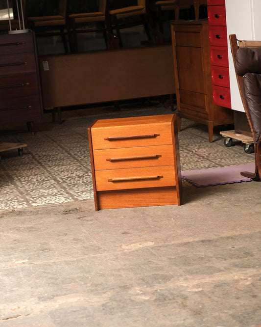 MCM Teak Bedside Cabinet