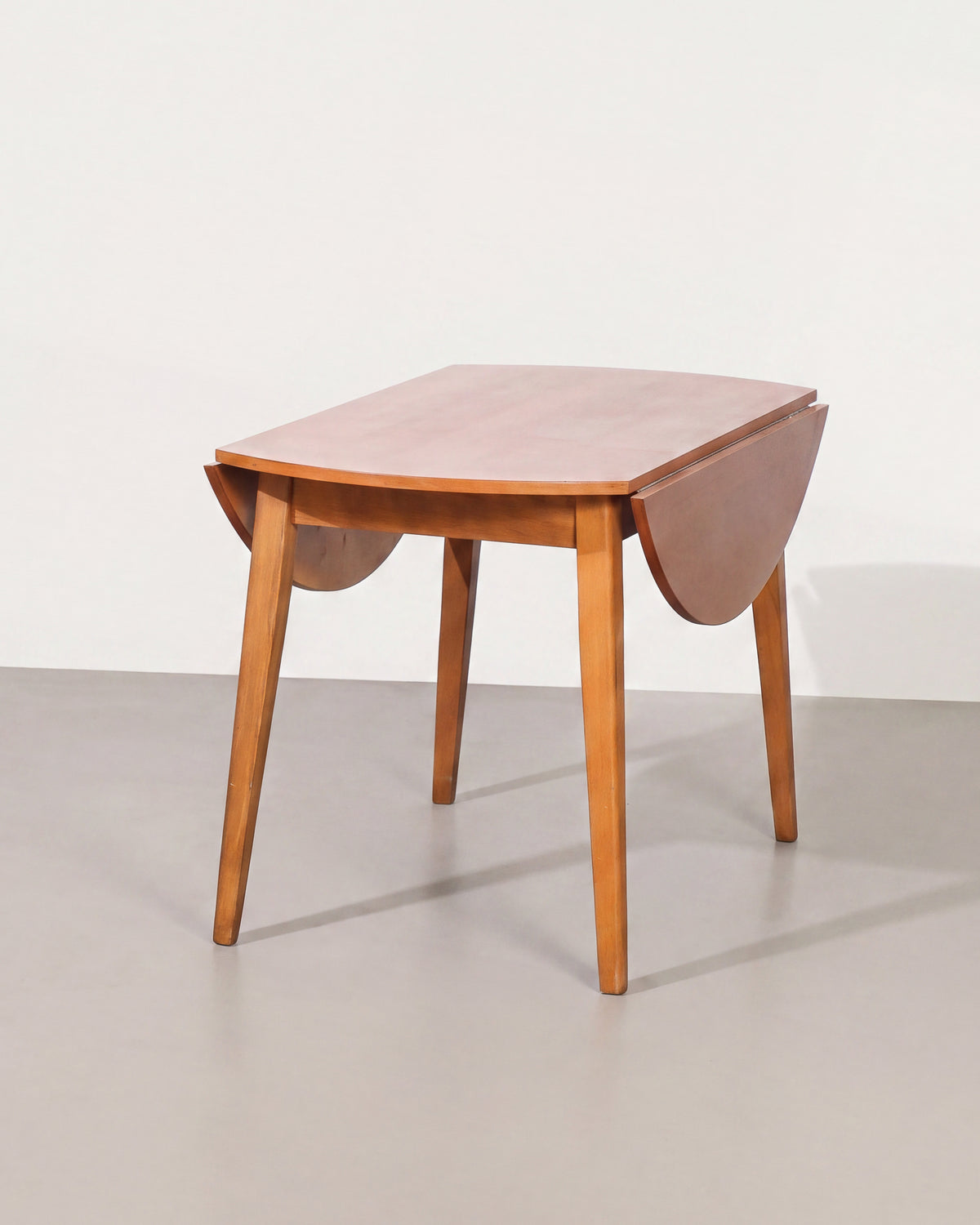 Mid-Century Modern Teak Dining Set with 4 Chairs