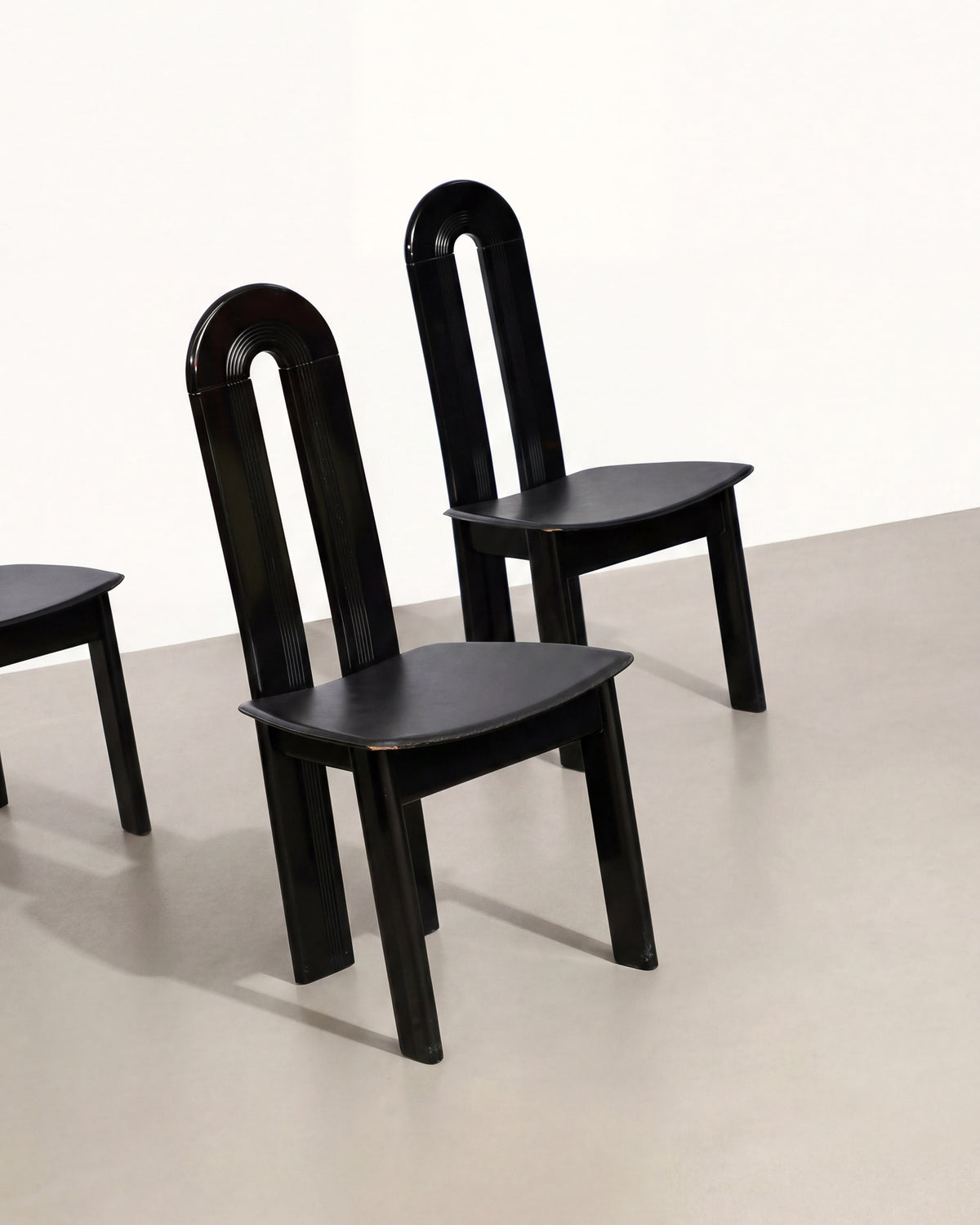 Postmodern Italian Dining Chairs (1970s)