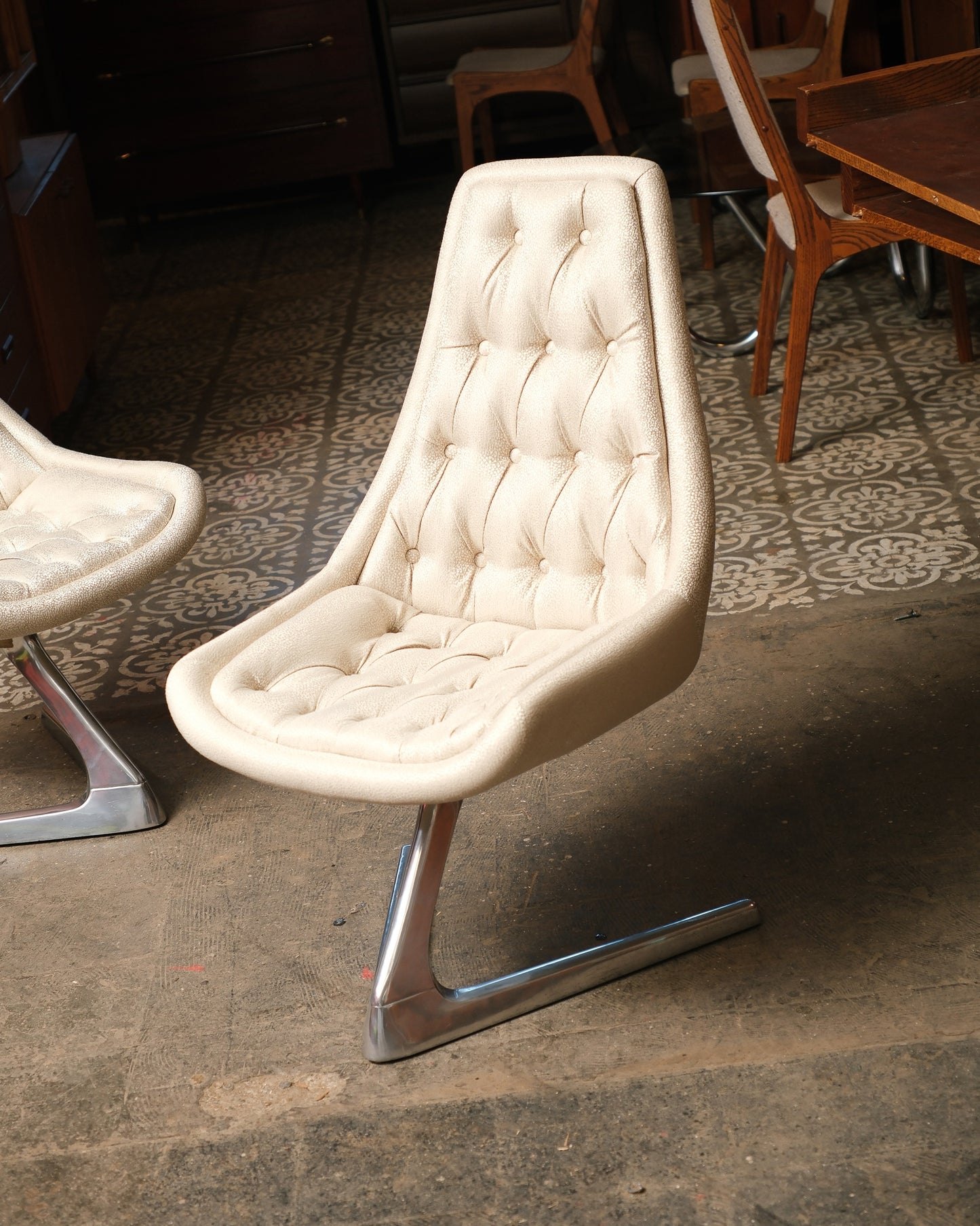 Sculpta Chair Set by Chromcraft (1966)